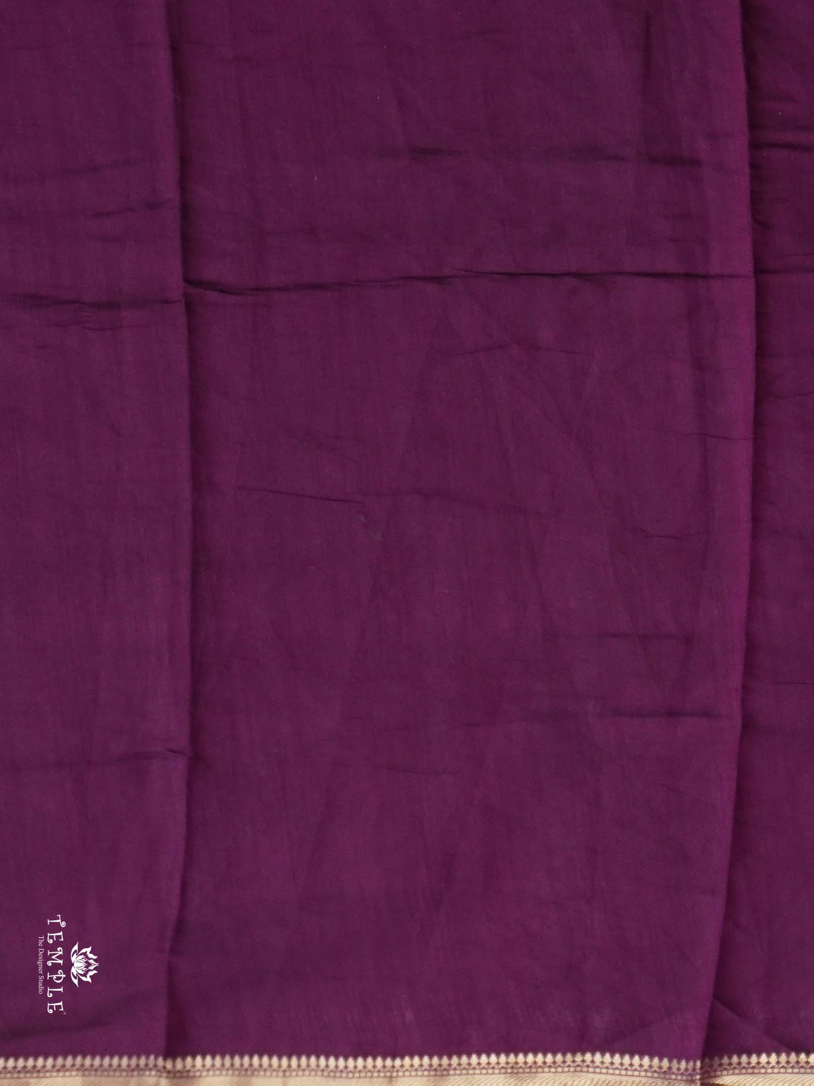 Fancy Cotton Saree With Mirror Work | TTDS2527