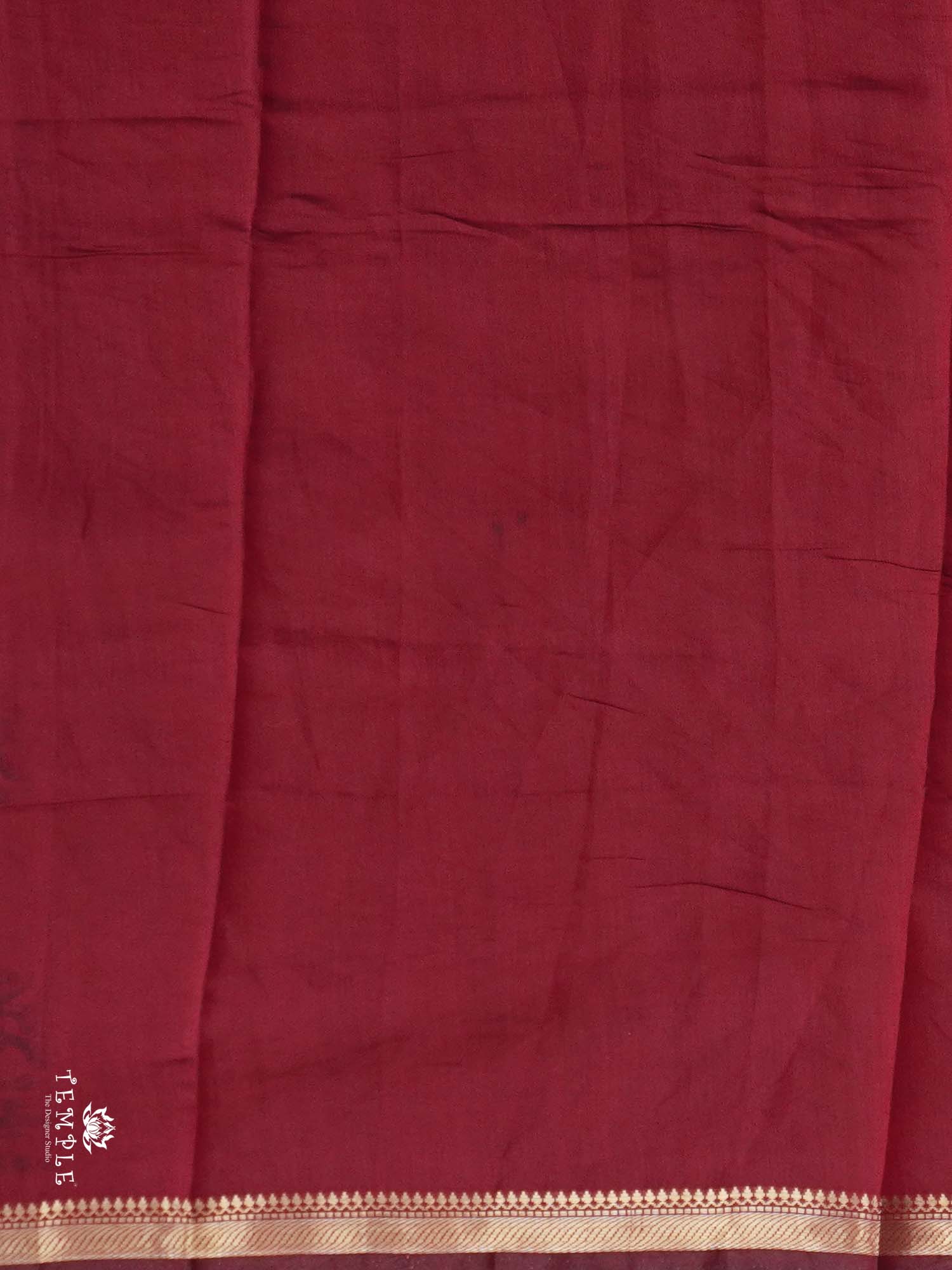 Fancy Cotton Saree With Mirror Work | TTDS2527