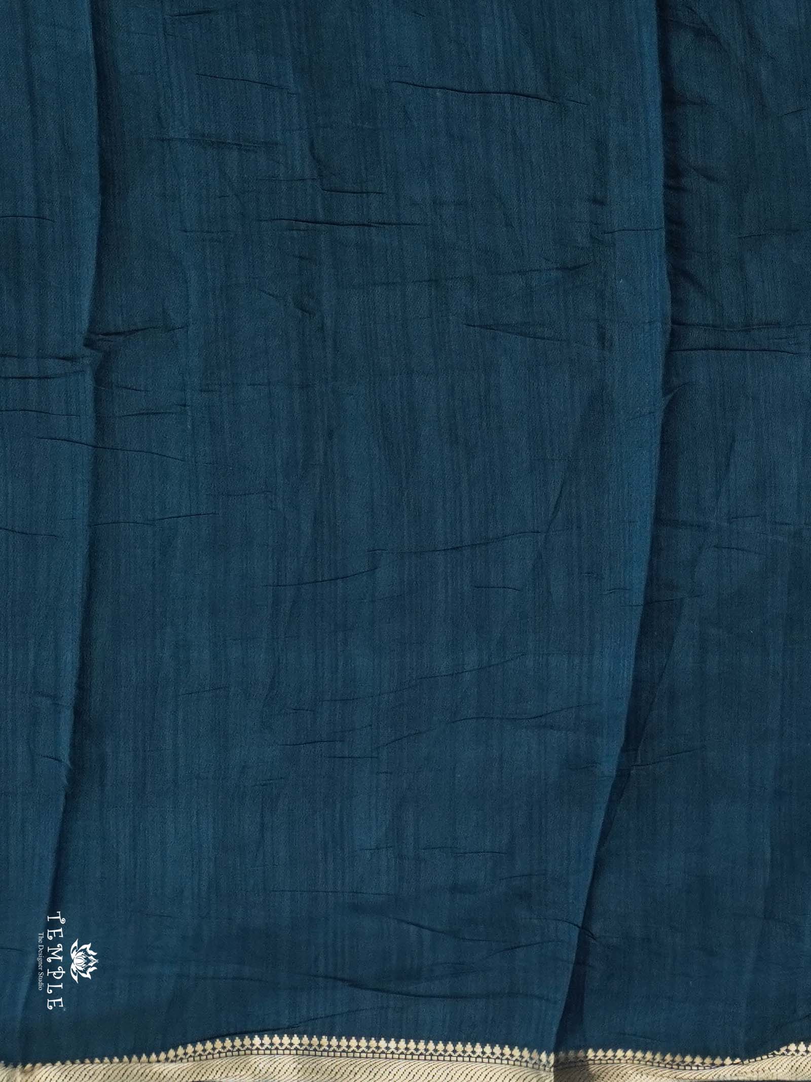 Fancy Cotton Saree With Mirror Work | TTDS2527