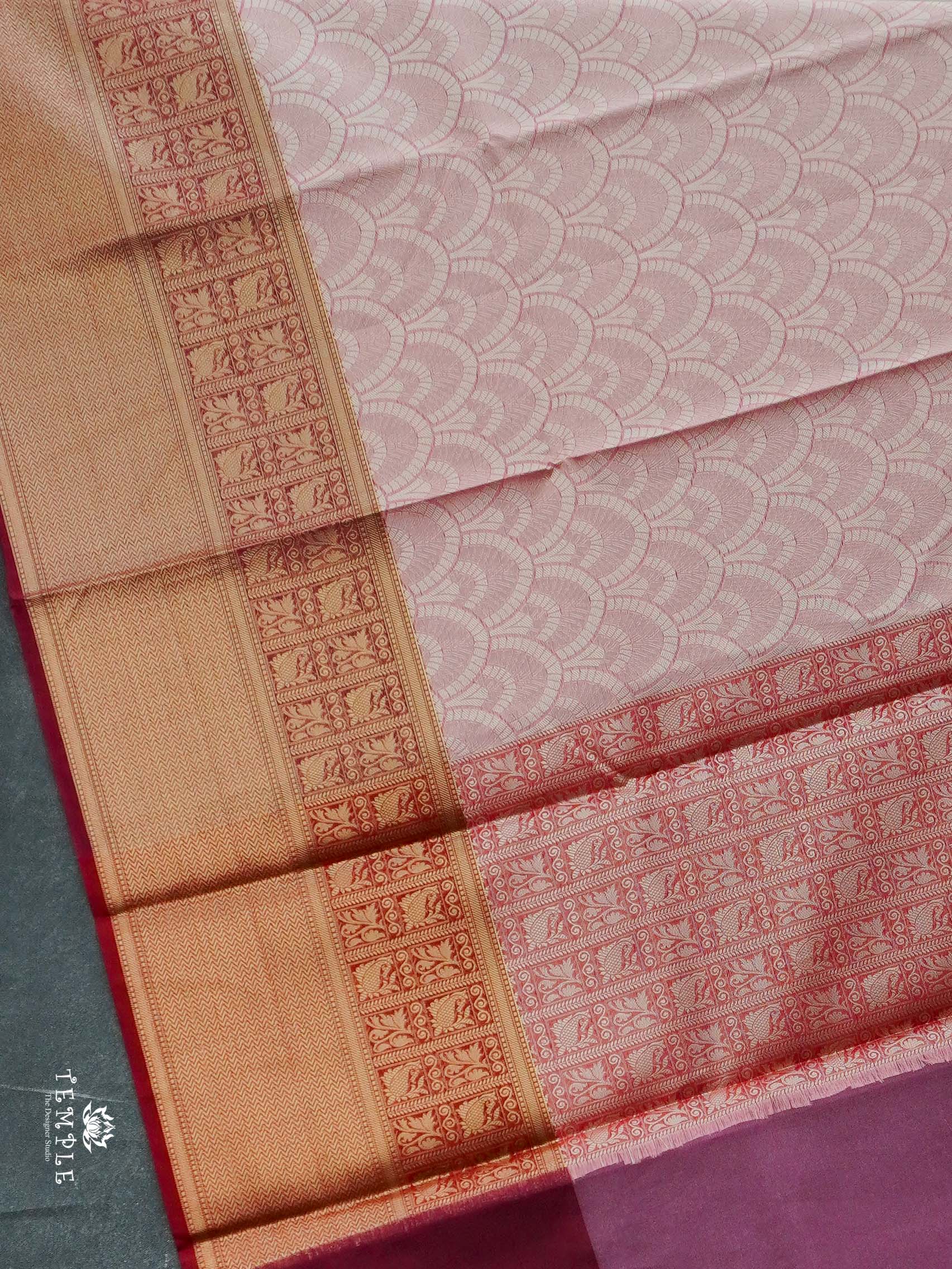 Kora Muslin Saree With Long Border | TTDS2051