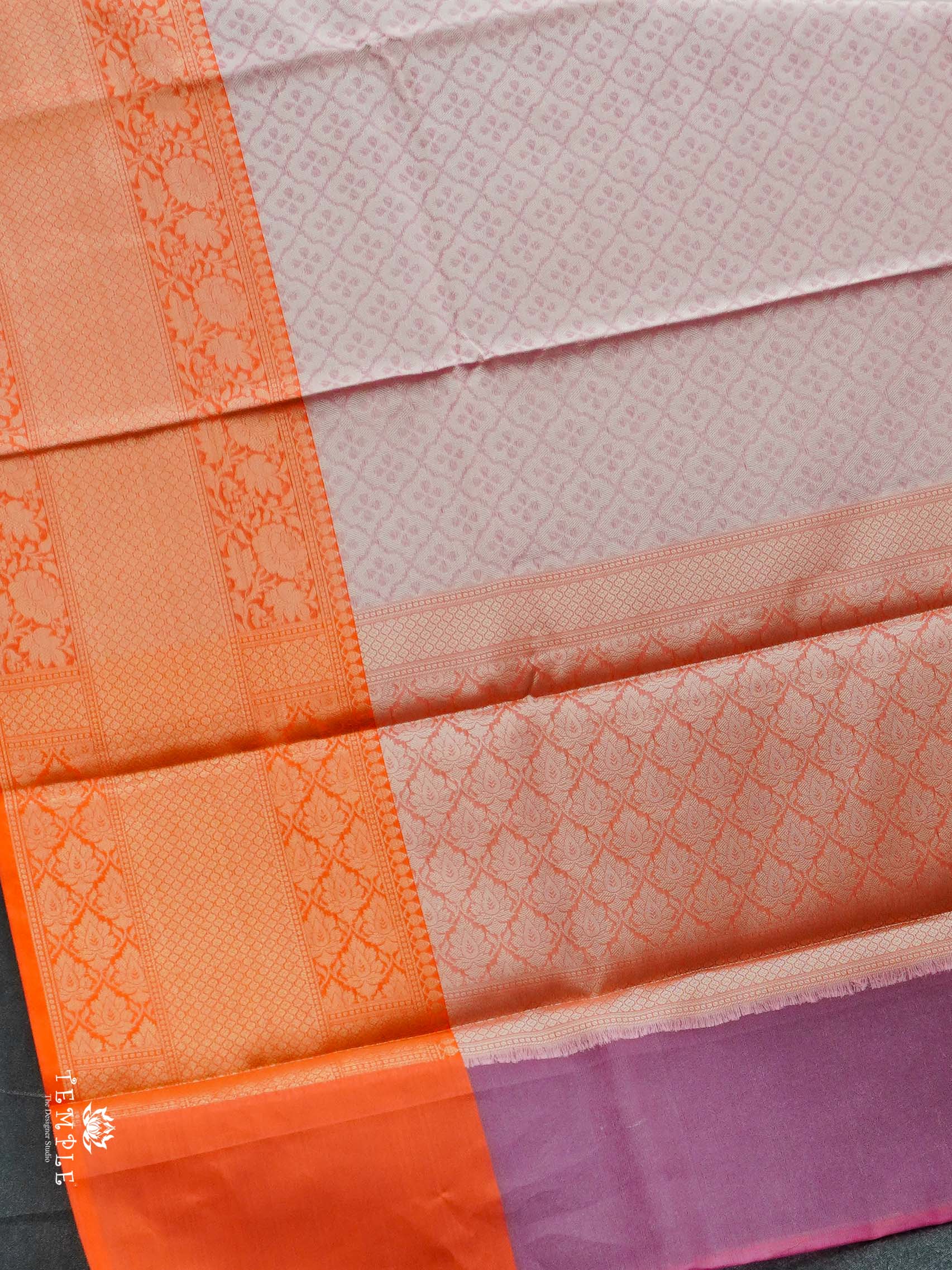 Kora Muslin Saree With Long Border | TTDS2051