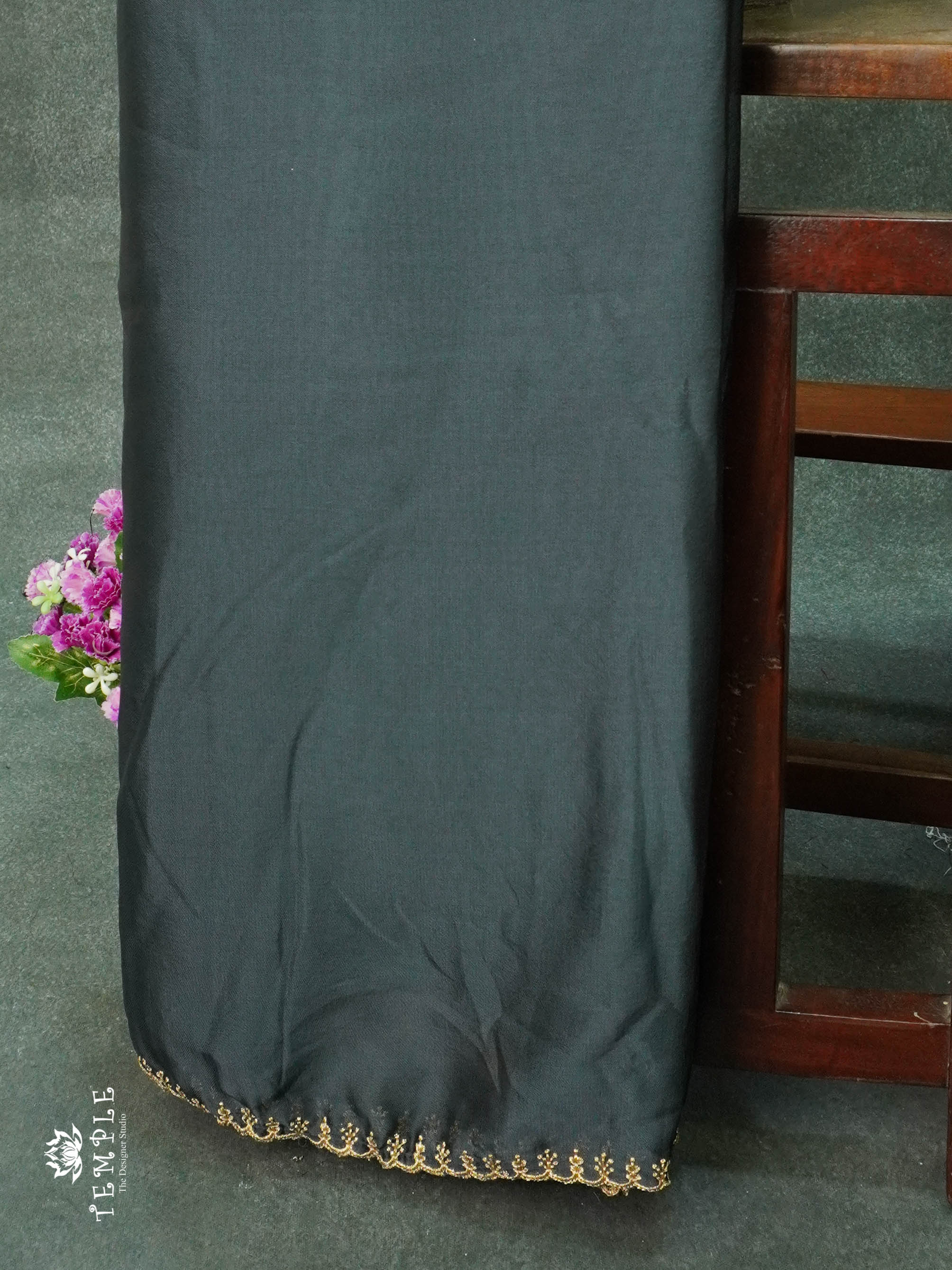 Designer Saree(Grey) | TTDS1143