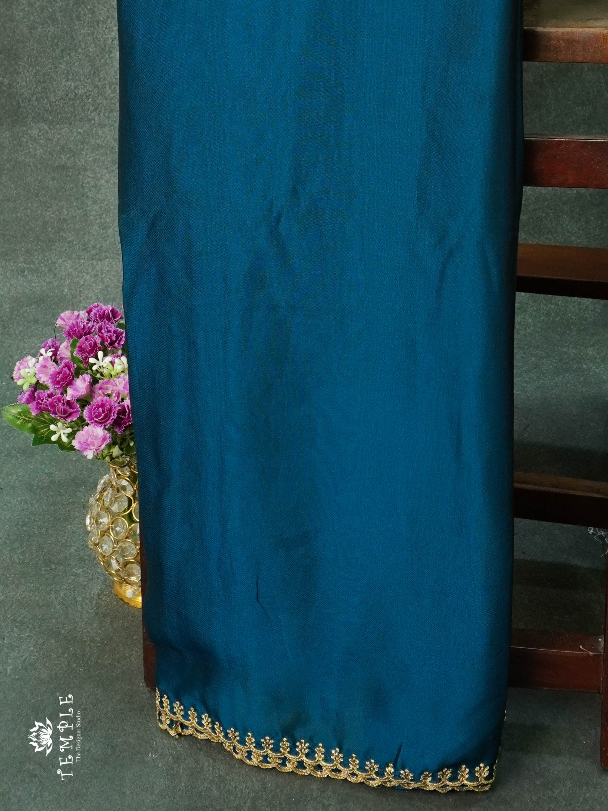 Designer Saree( Blue) | TTDS1143