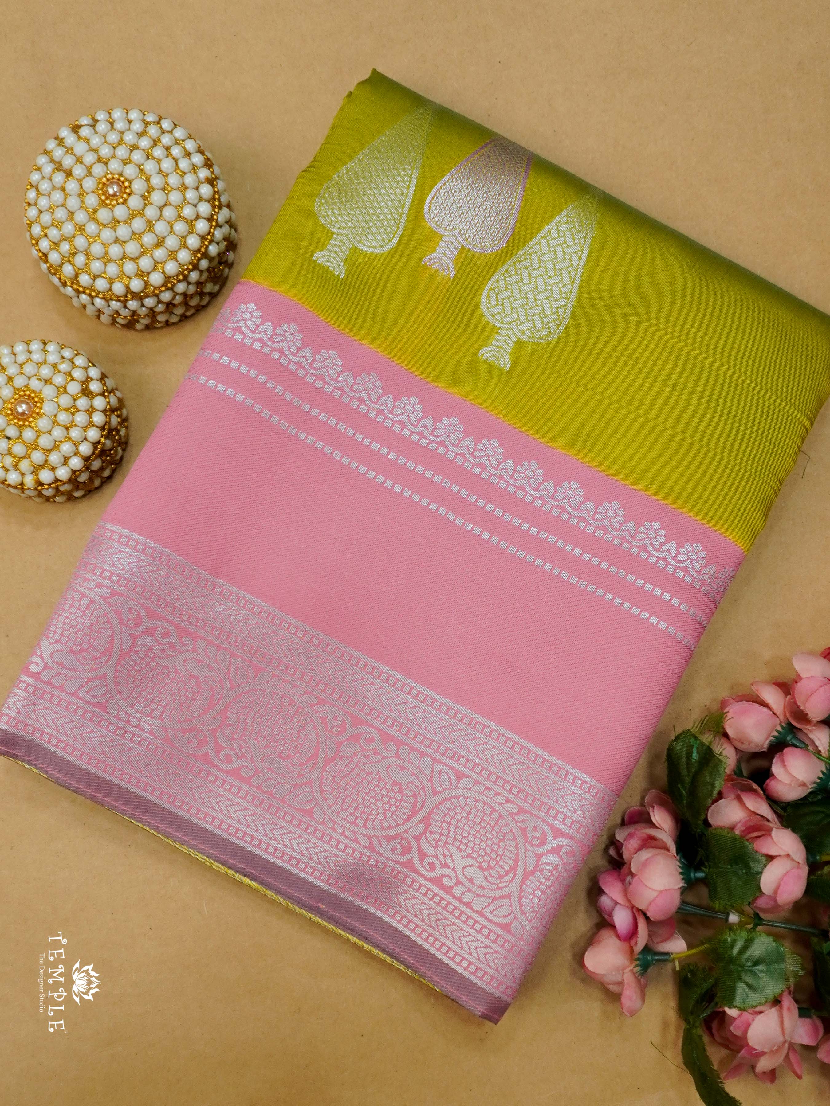 Semi Kanchi Silk Saree | TTDS2055