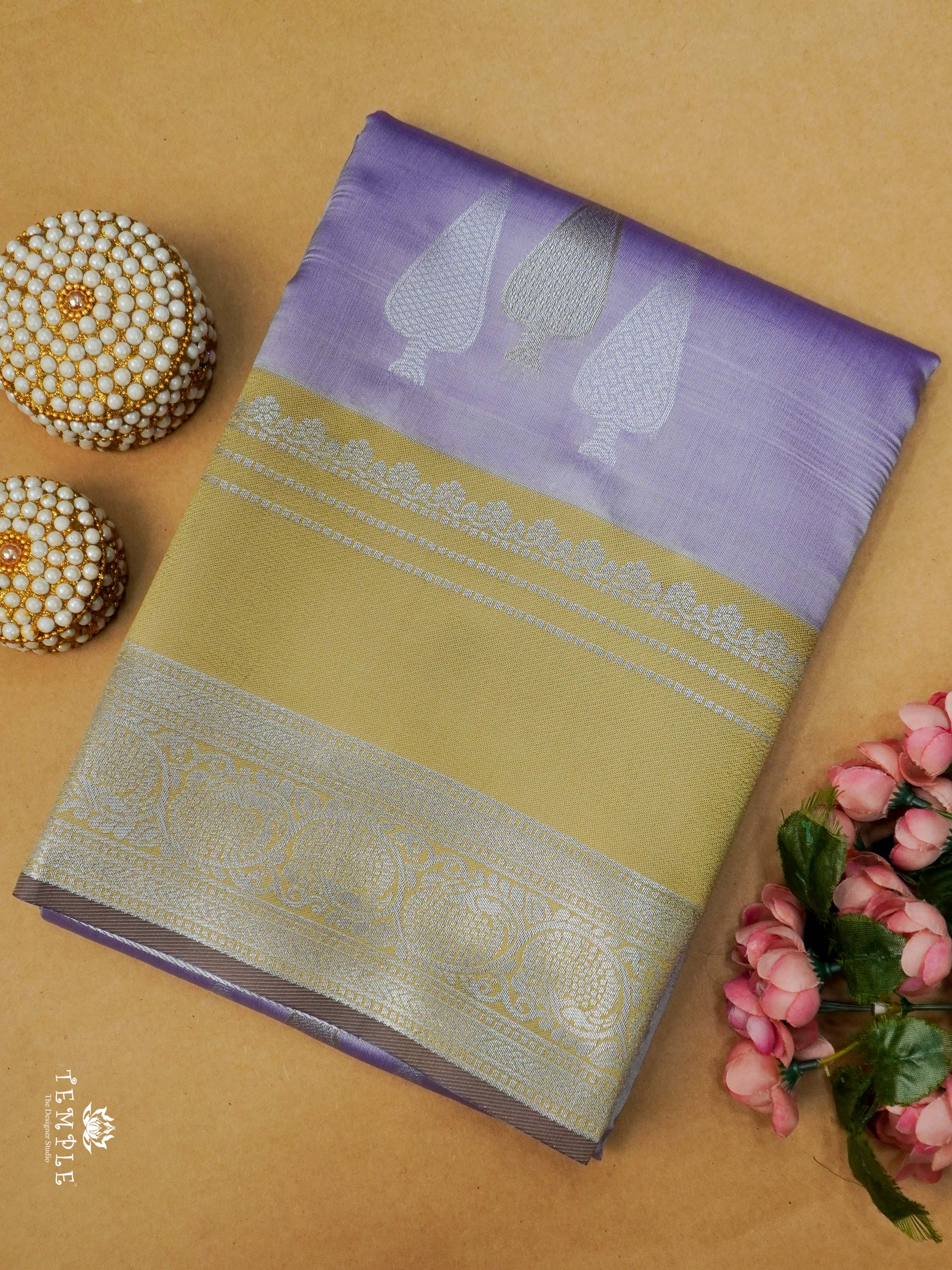 Semi Kanchi Silk Saree | TTDS2055
