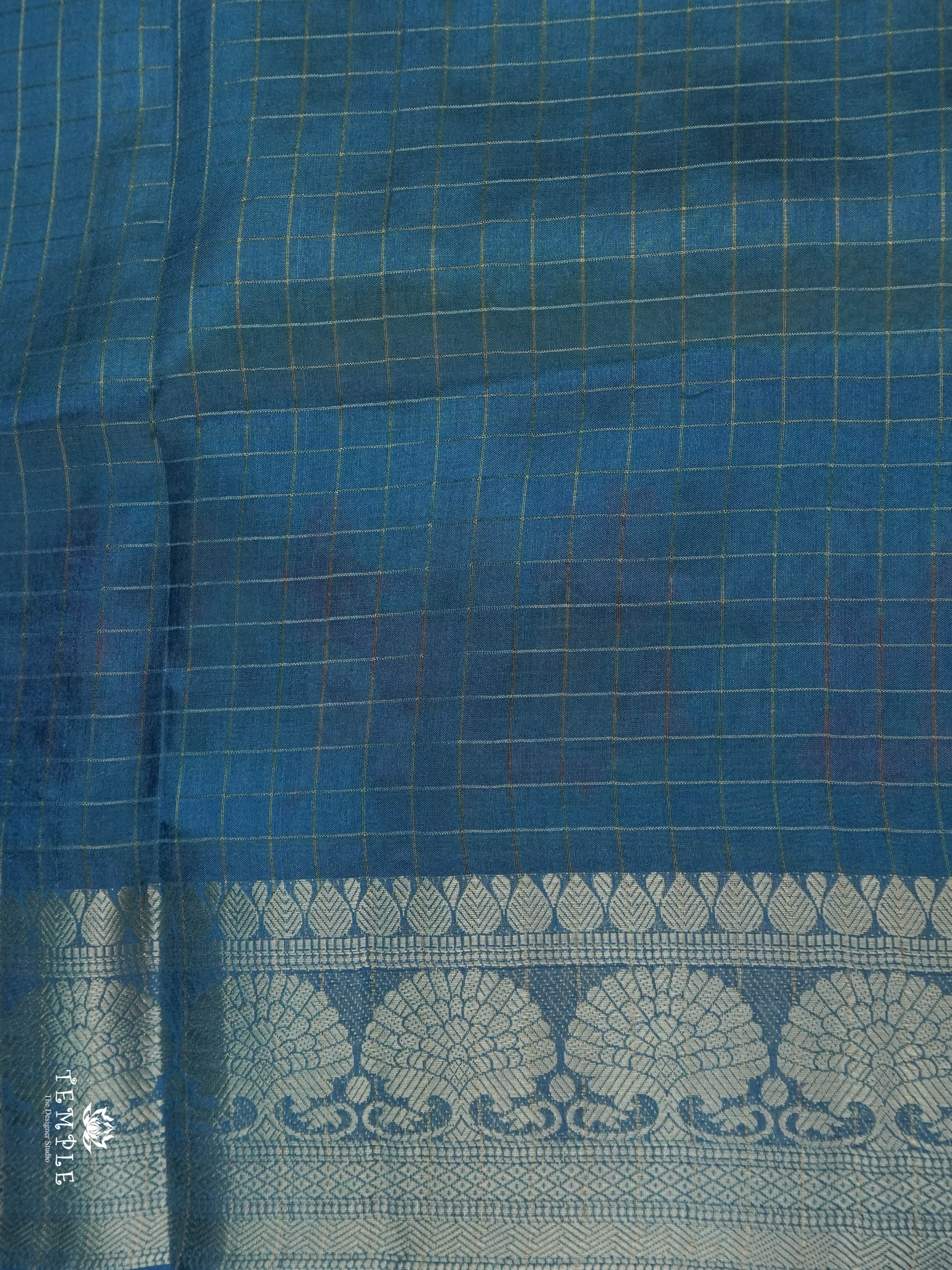 Mangalagiri Saree(Calcutta Checked Pattern) | TTDS1545 | Merry Deals