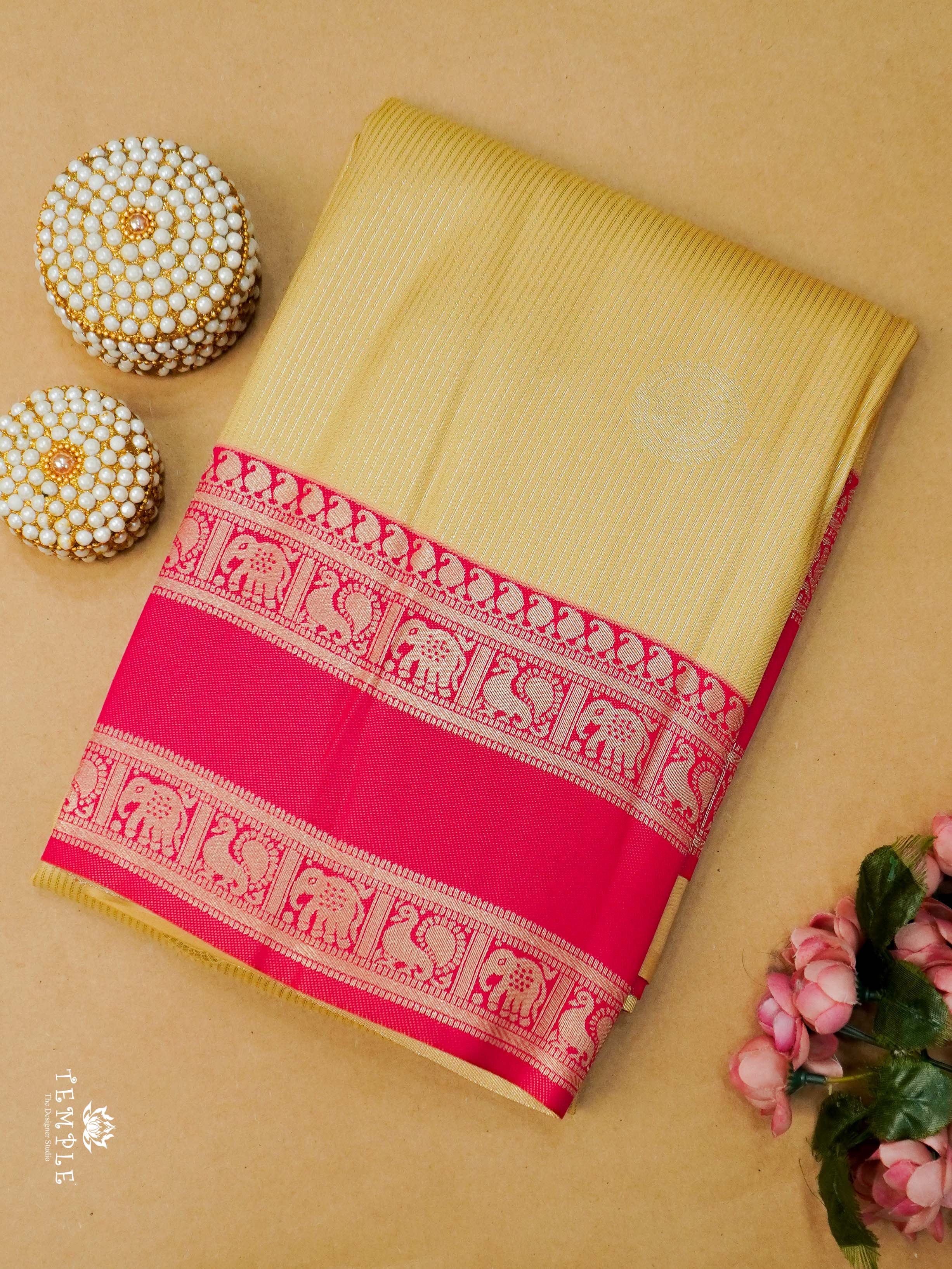 Semi Kanchi Silk Saree | TTDS2054