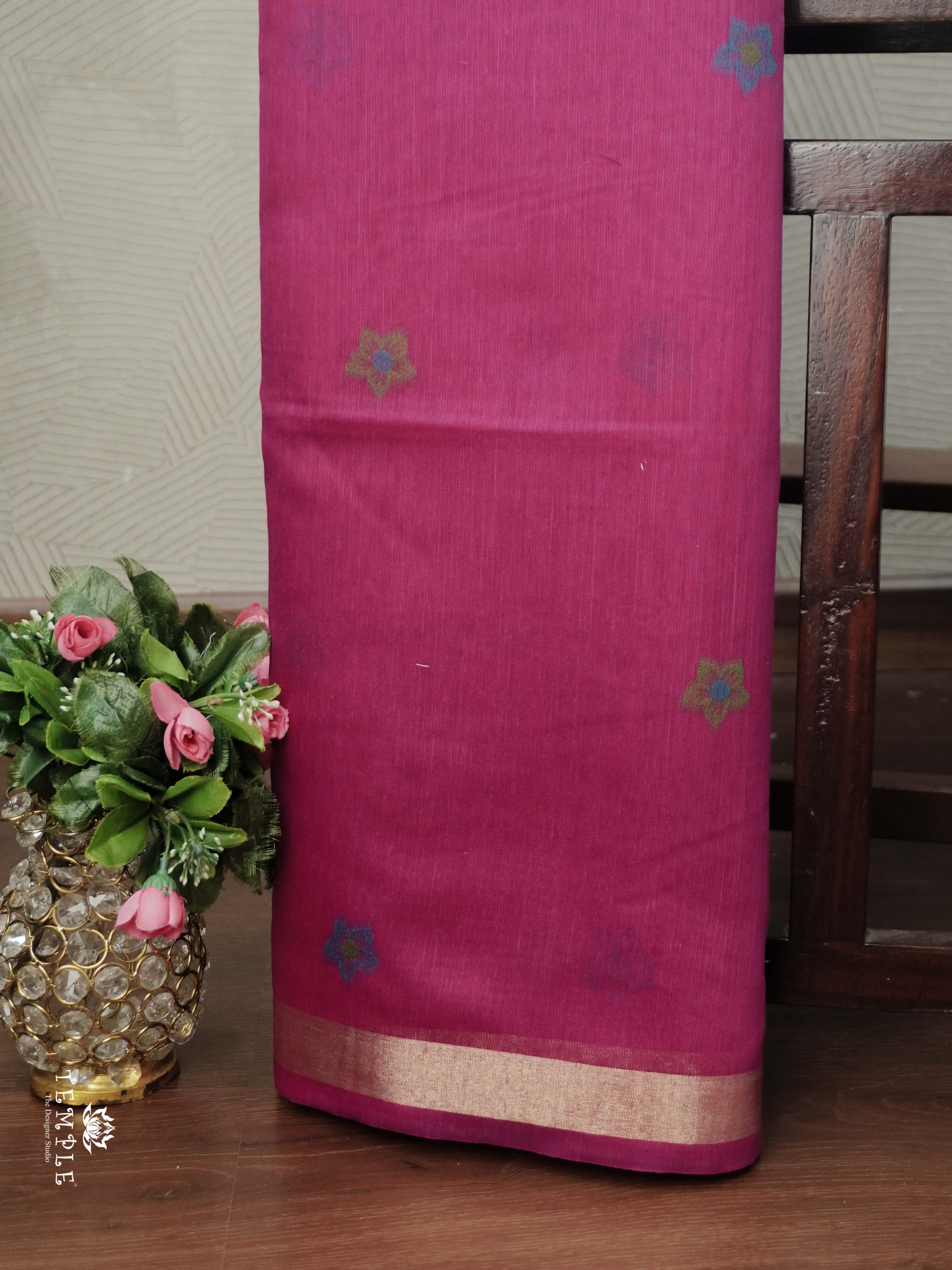 Jamdhani Silk Cotton Saree | TTDS2529