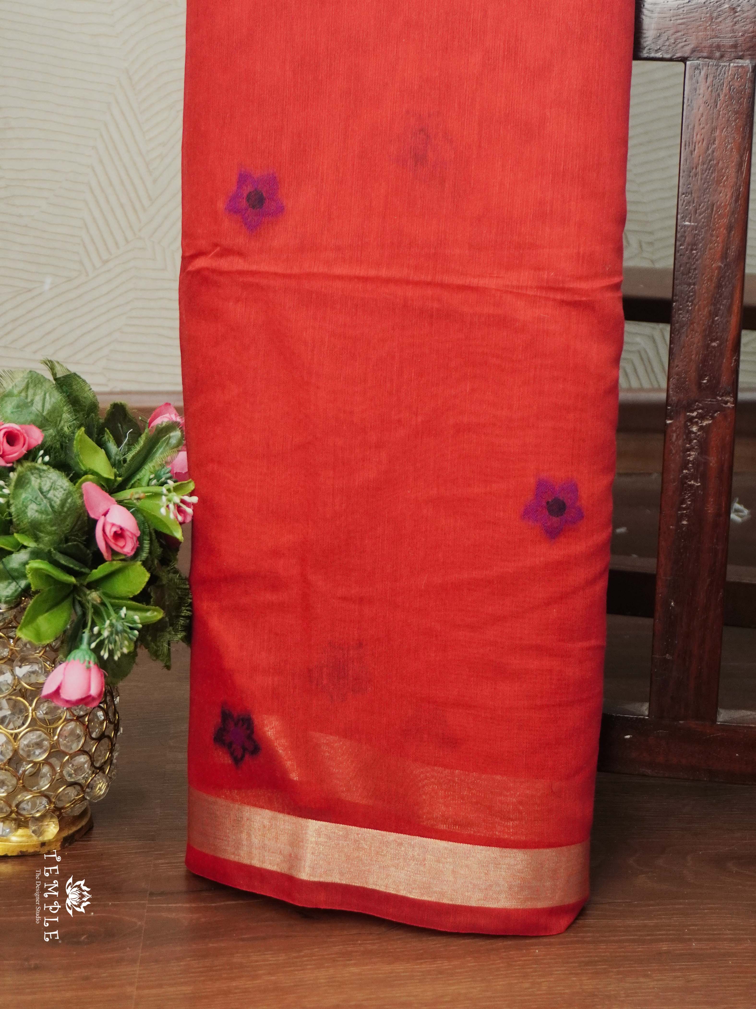 Jamdhani Silk Cotton Saree | TTDS2529