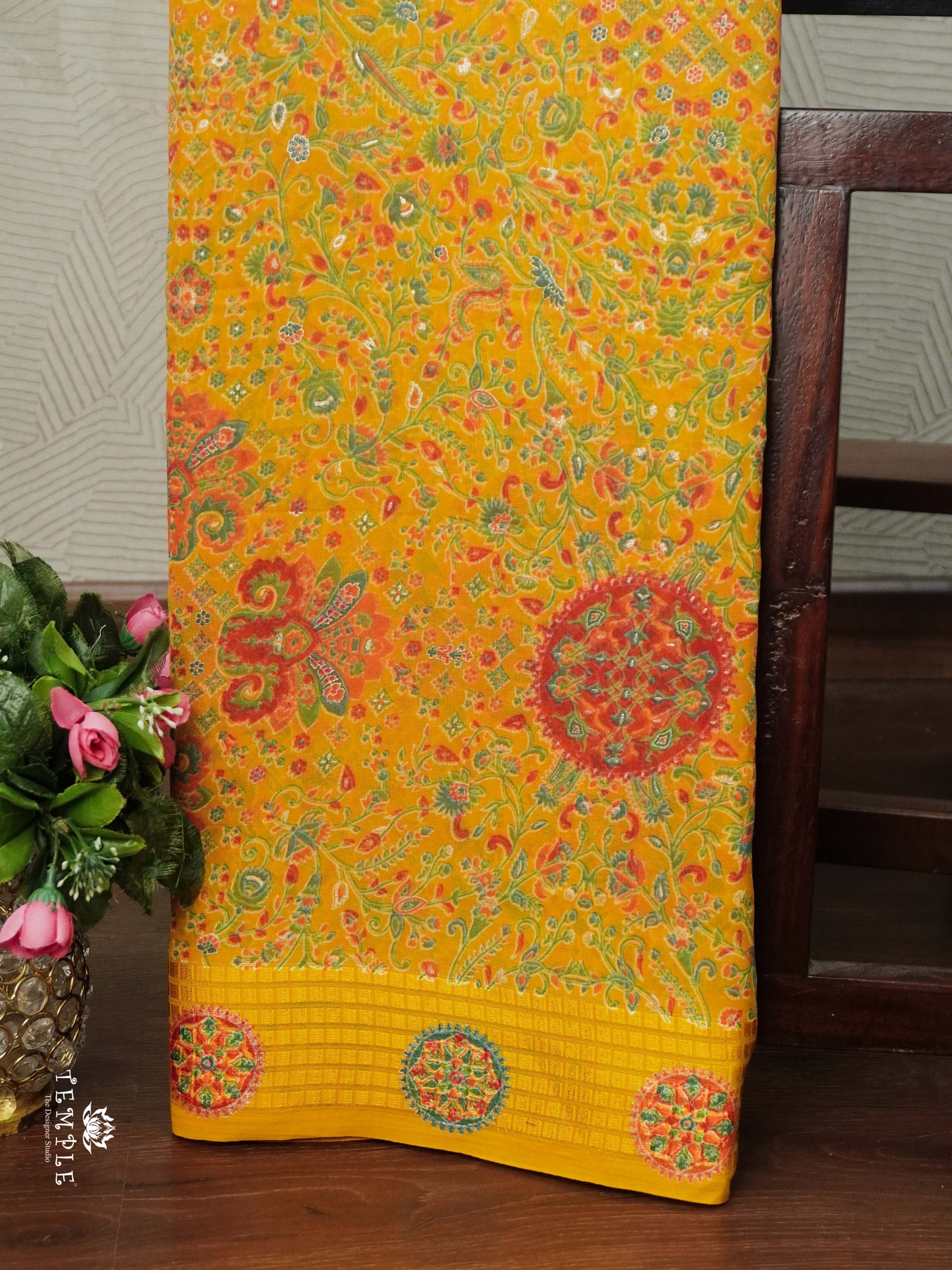 Georgette Saree | TTDS2530