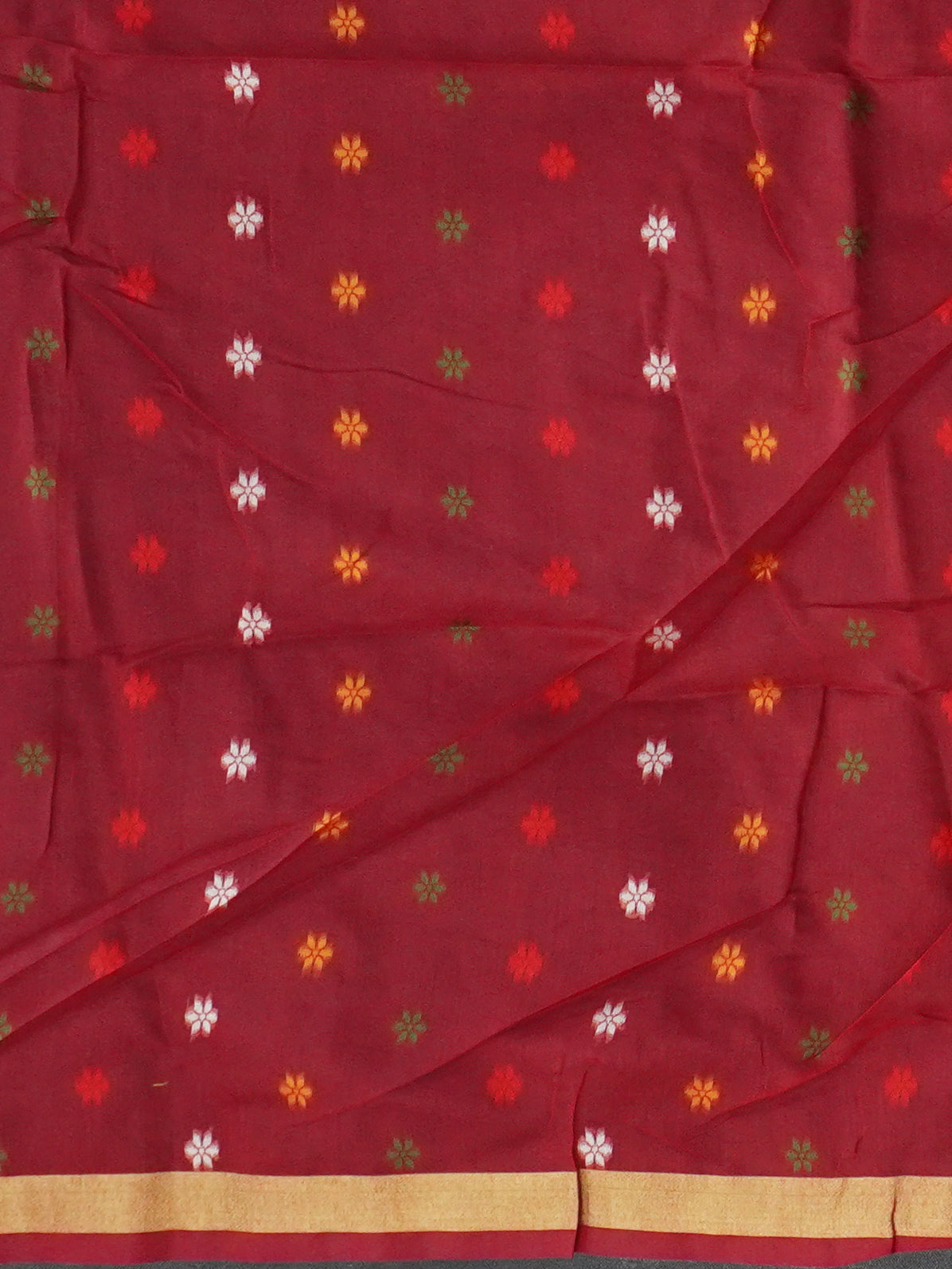 Linen Silk Saree | TTDS3436