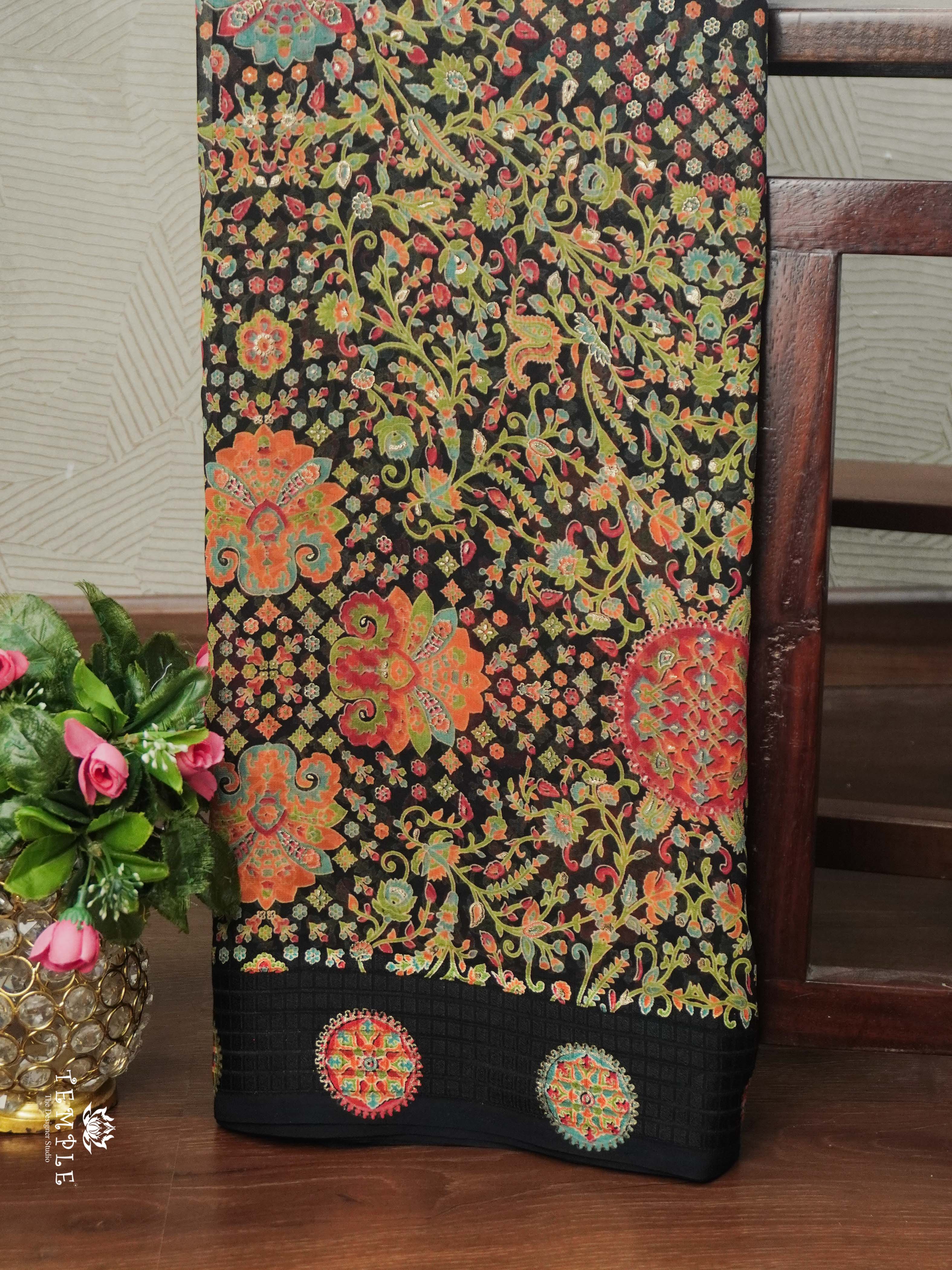 Georgette Saree | TTDS2530