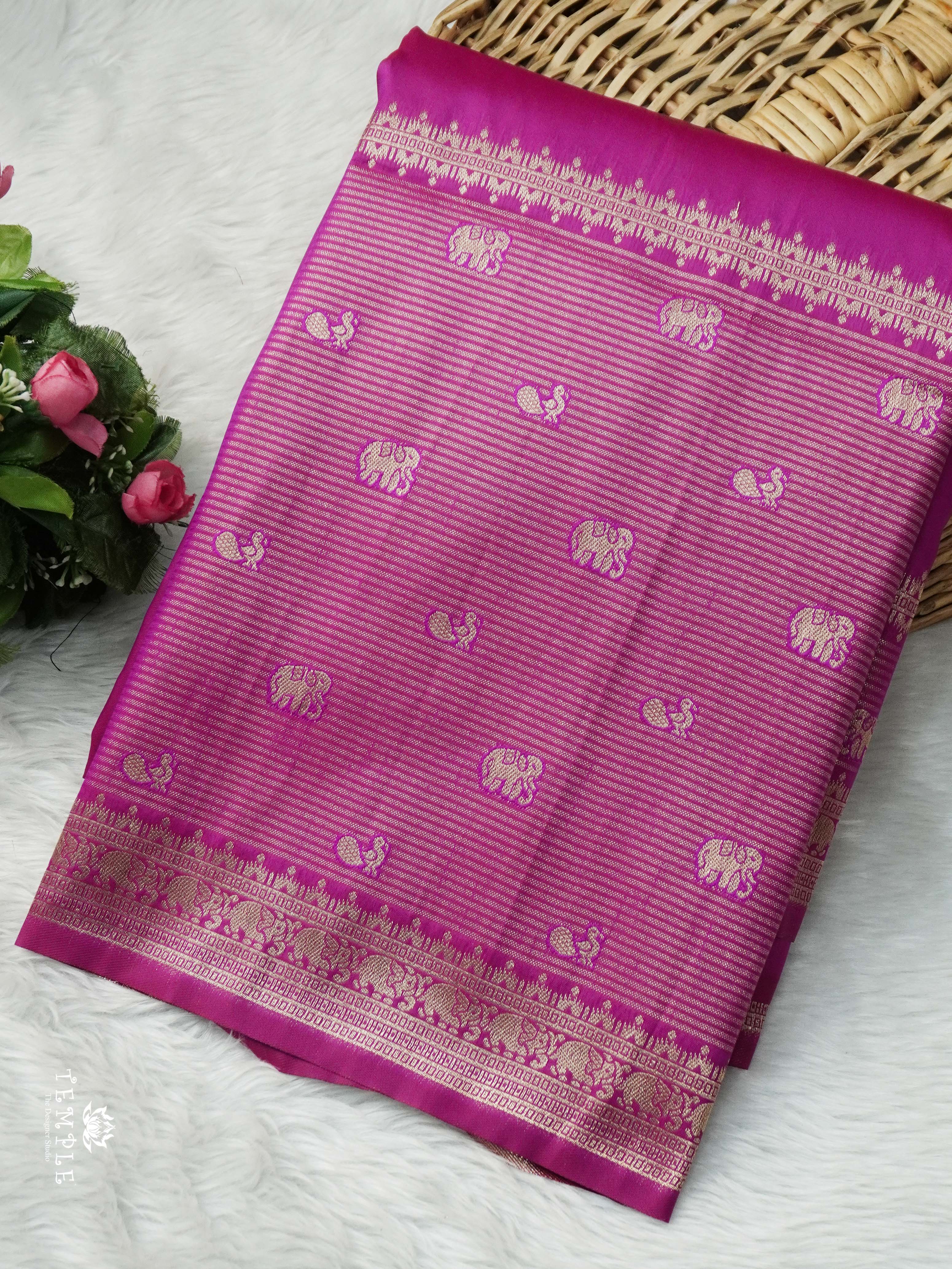 Semi Silk Saree | TTDS2523