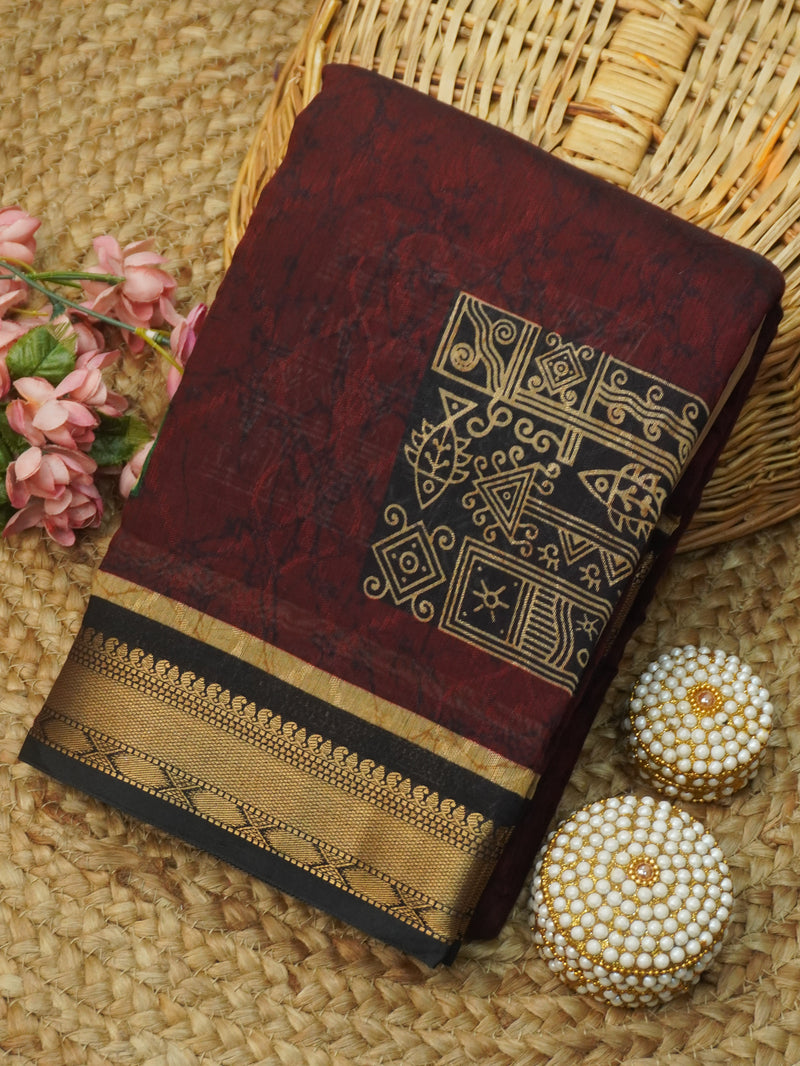 Mangalagiri Cotton Saree | TTDS3434