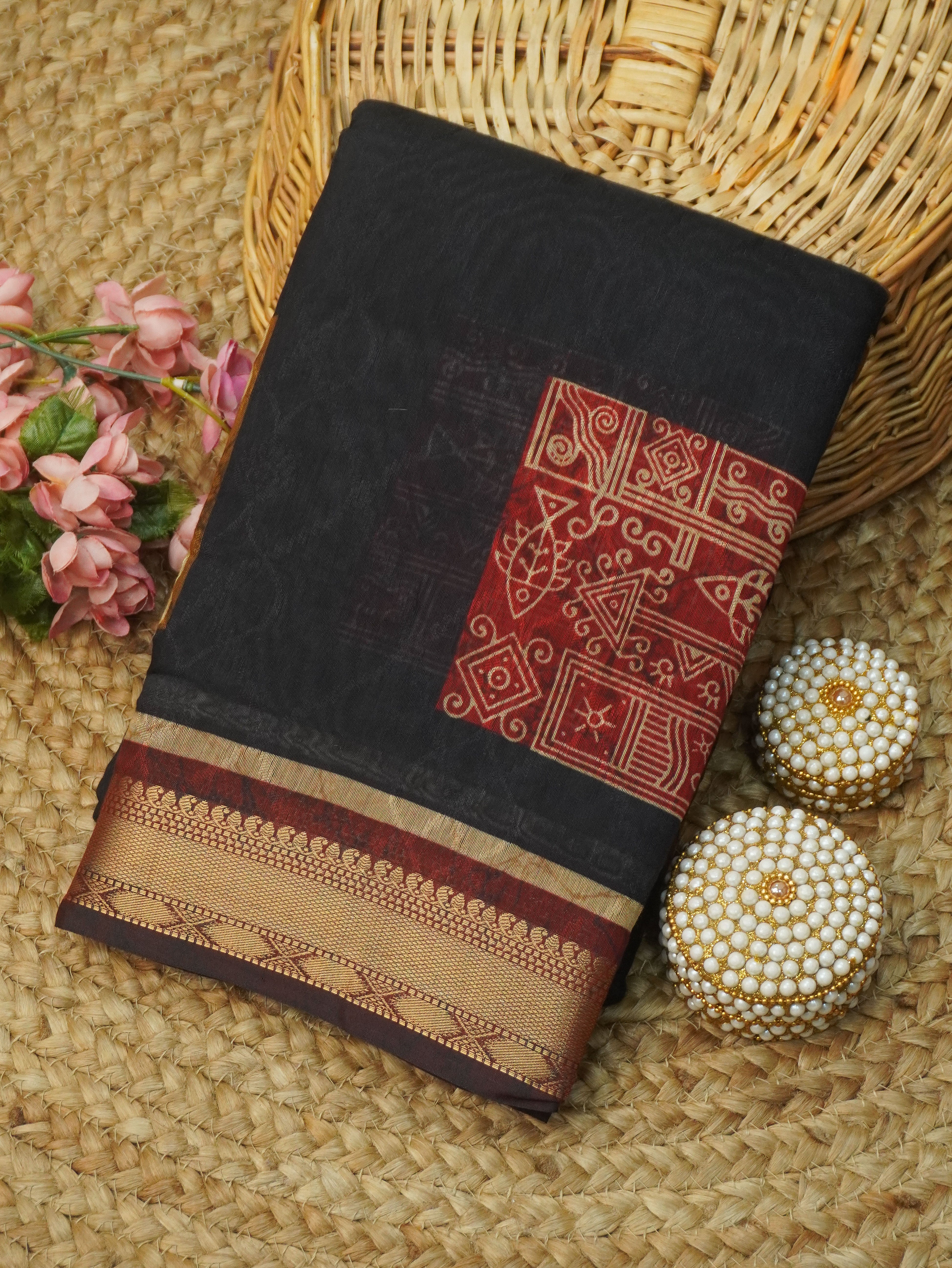 Mangalagiri Cotton Saree | TTDS3434