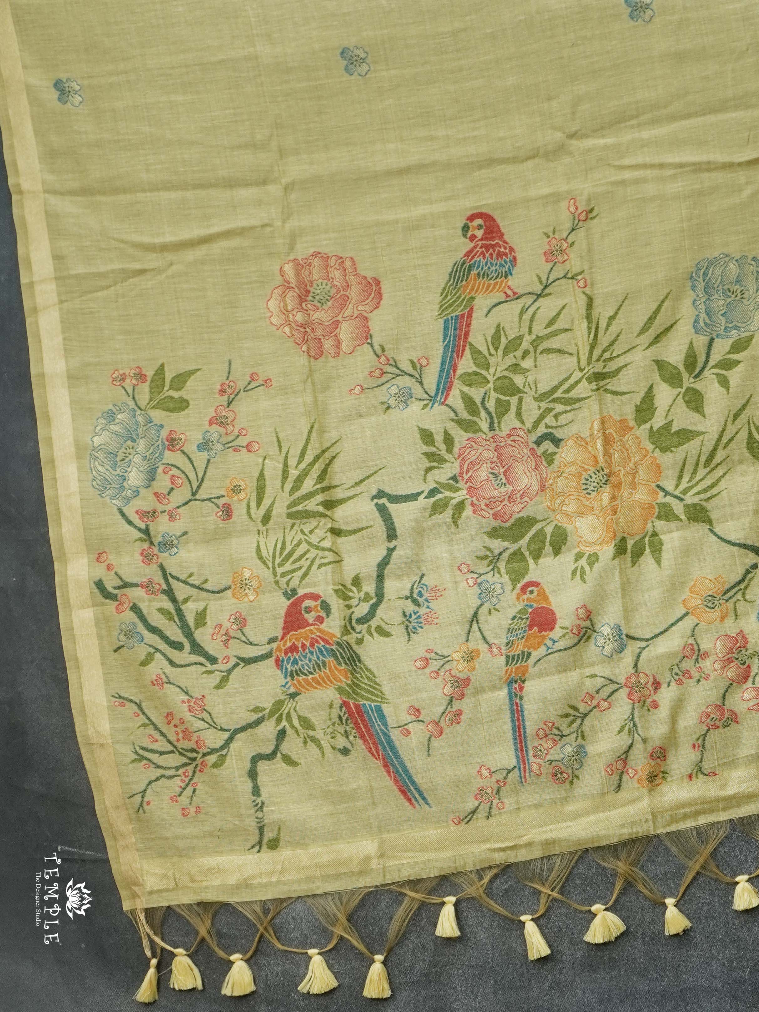 Jamdhani Silk Cotton Saree | TTDS2520
