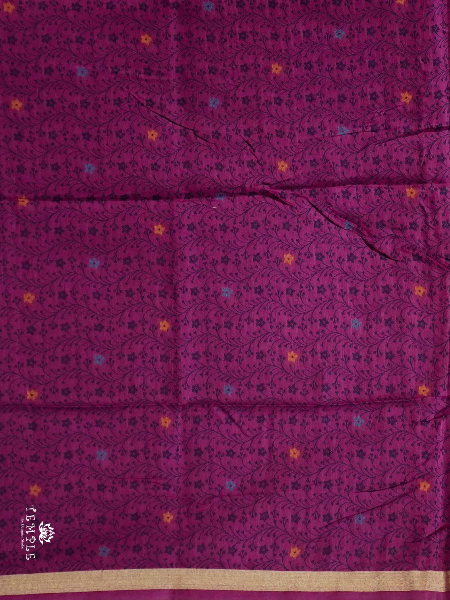 Jamdhani Silk Cotton Saree | TTDS2529