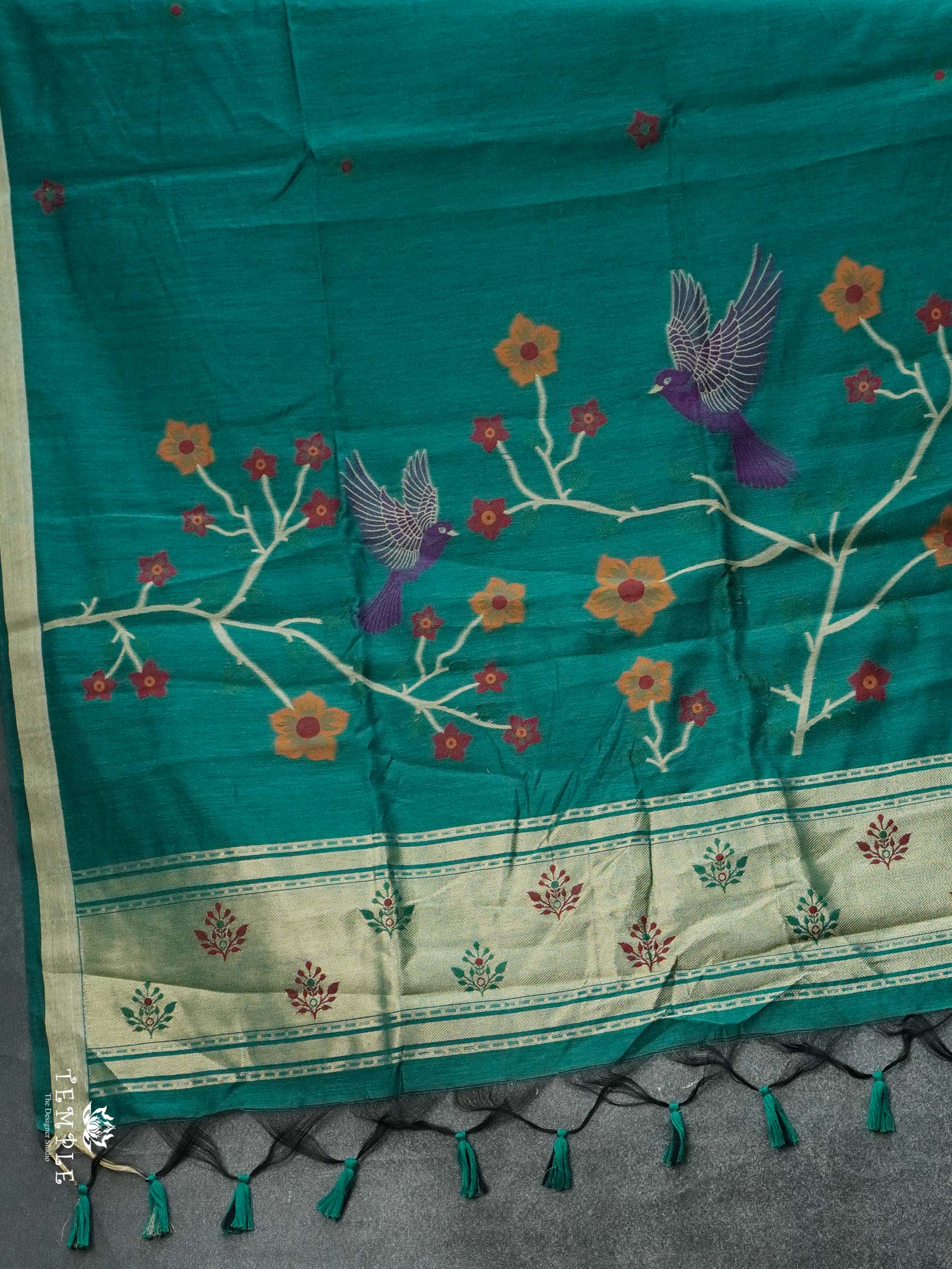 Jamdhani Silk Cotton Saree | TTDS2529
