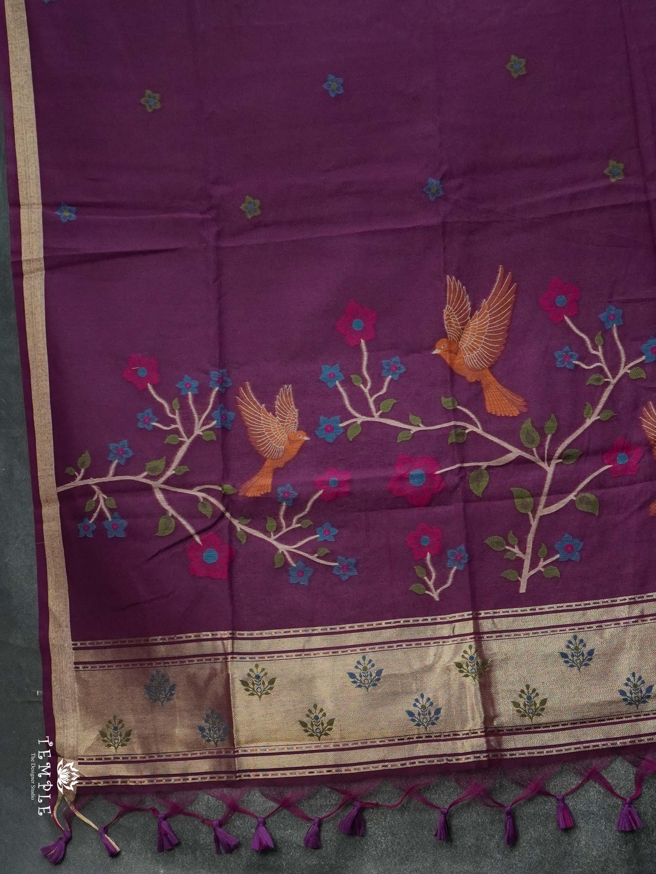 Jamdhani Silk Cotton Saree | TTDS2529