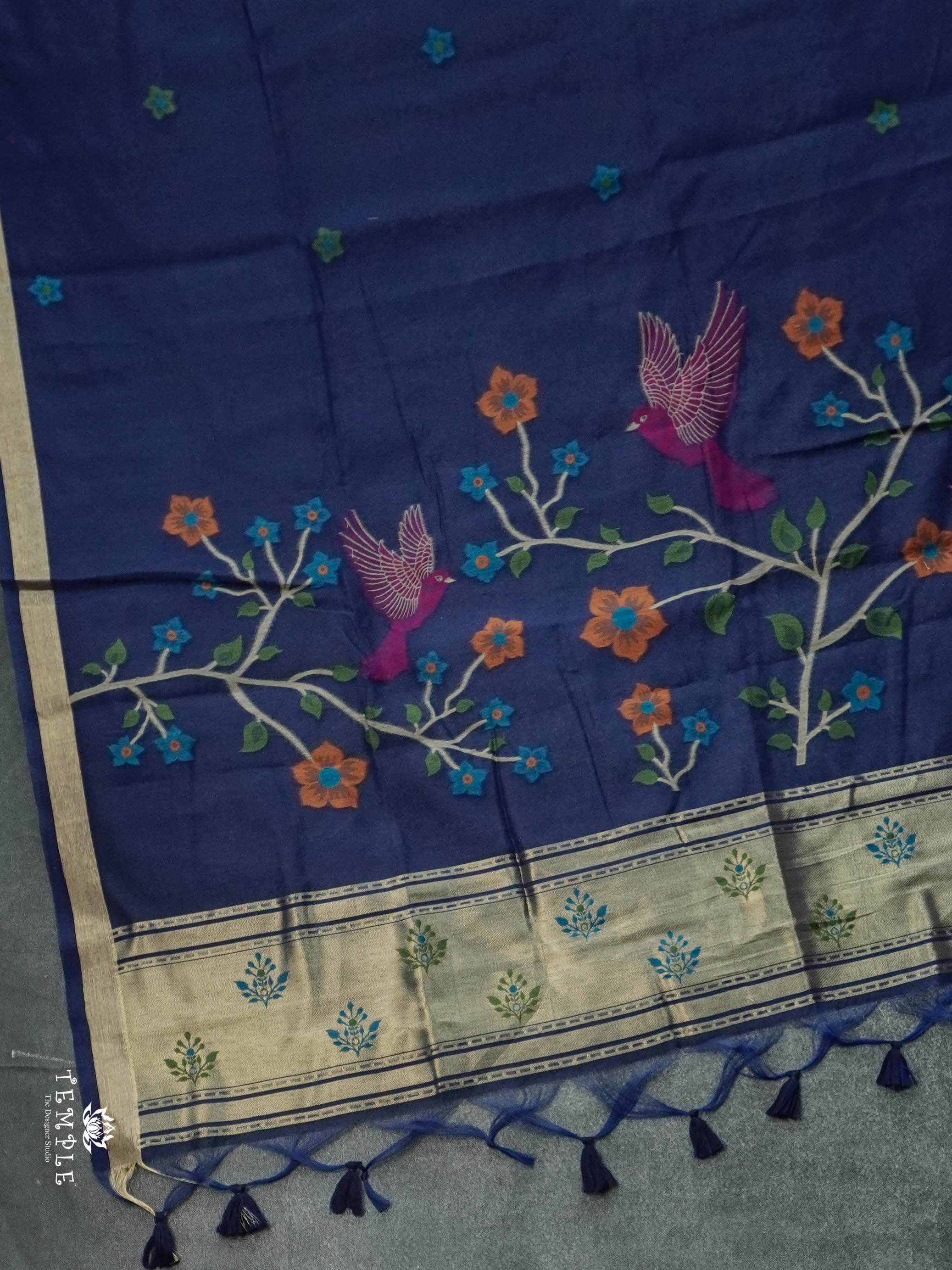 Jamdhani Silk Cotton Saree | TTDS2529