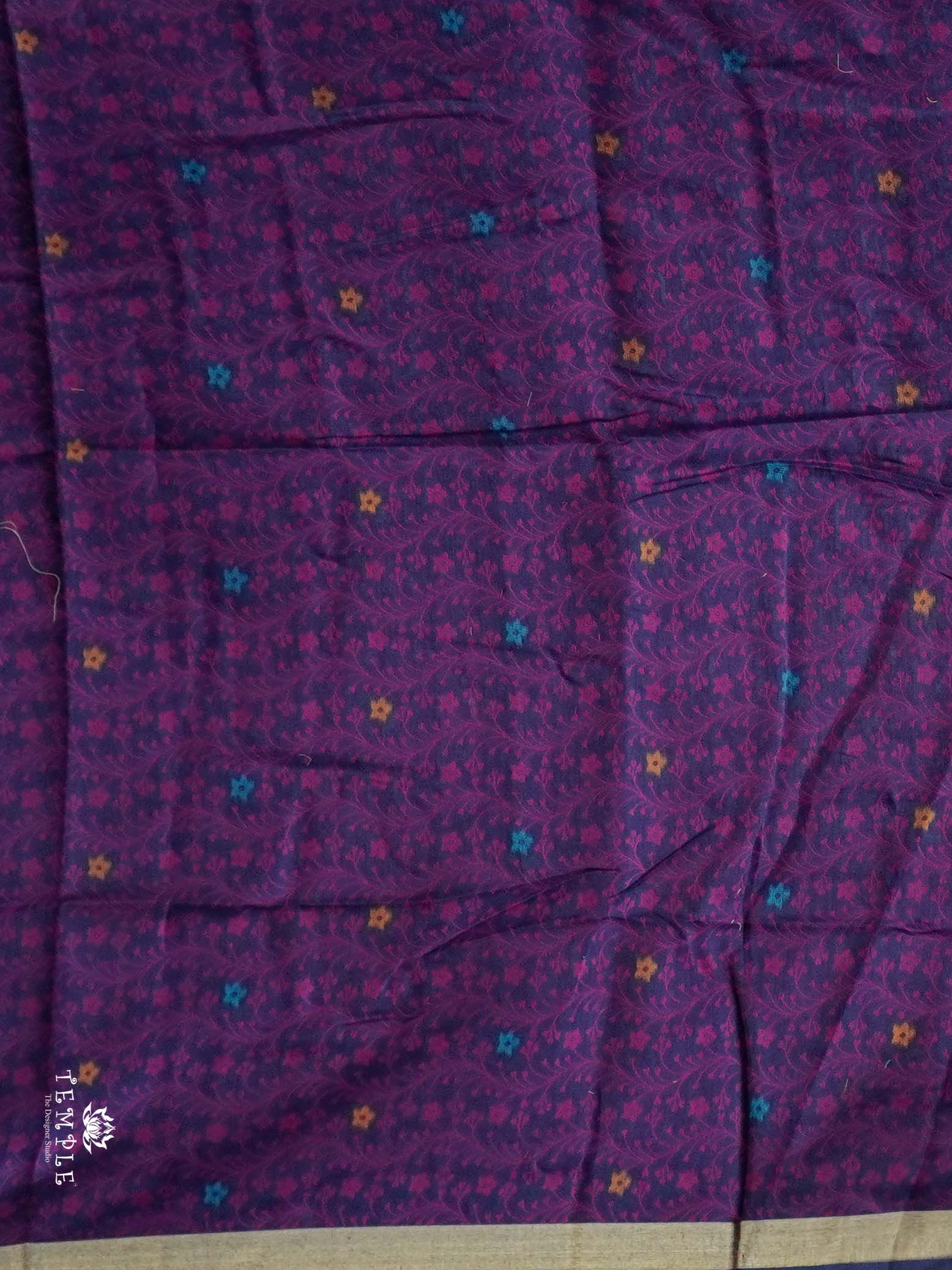 Jamdhani Silk Cotton Saree | TTDS2529