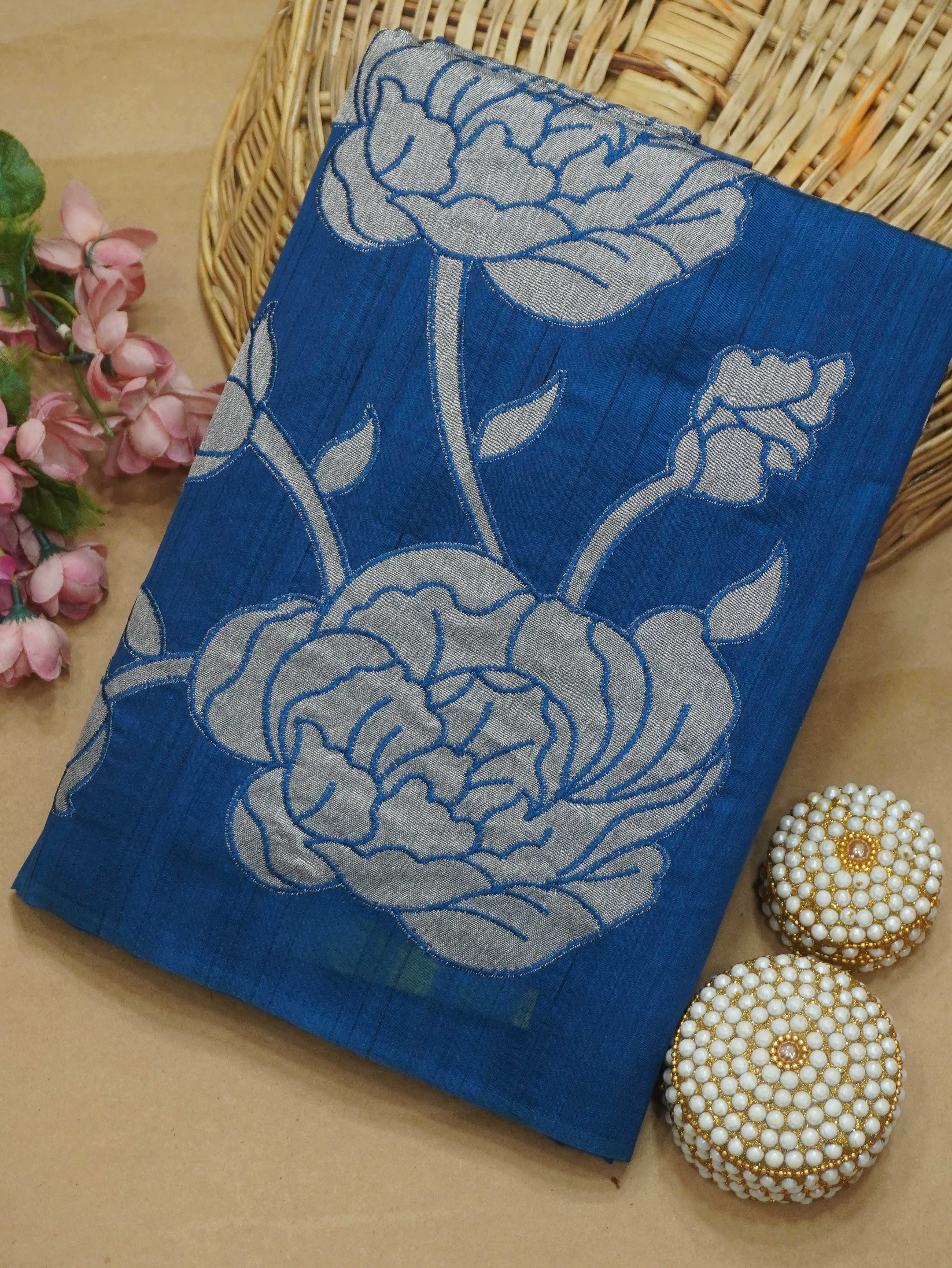 Raw Silk Saree | TTDS3447