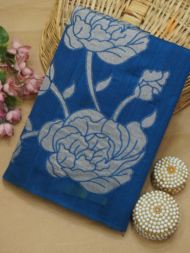 Raw Silk Saree | TTDS3447