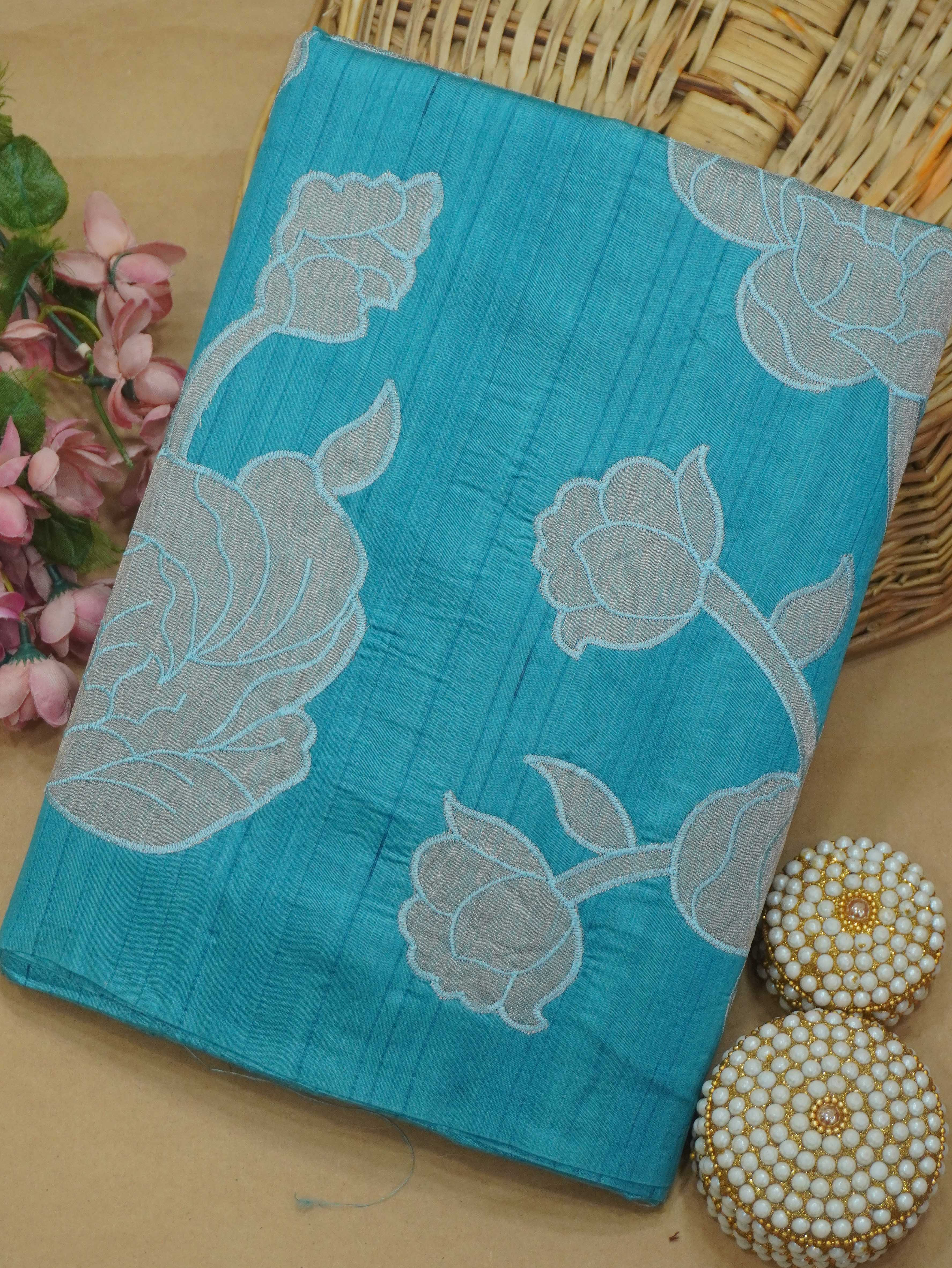 Raw Silk Saree | TTDS3447