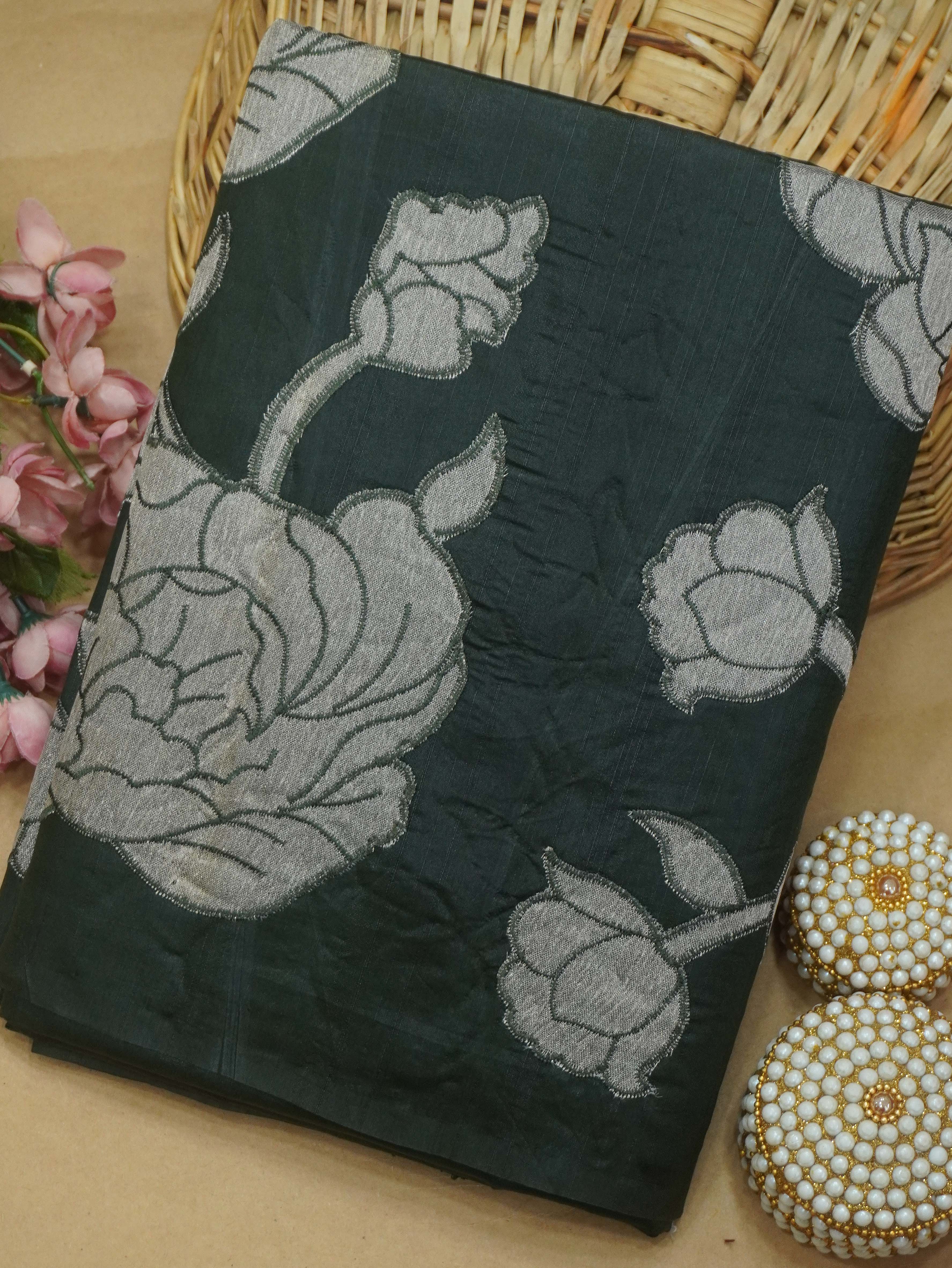 Raw Silk Saree | TTDS3447