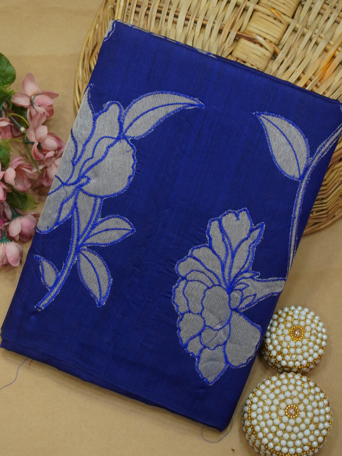 Raw Silk Saree | TTDS3447