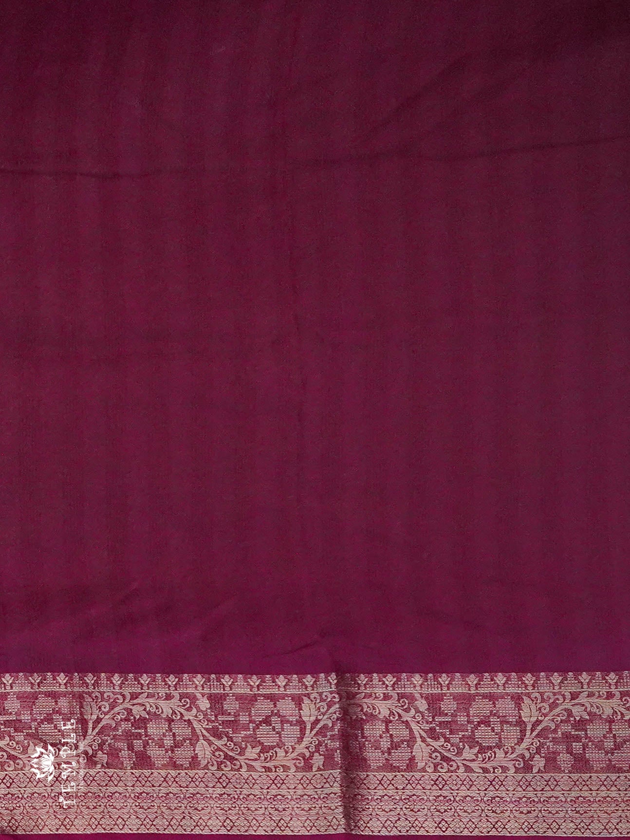 Georgette Saree with Leheriya Pattern(Magenta) | TTDS1140 | Sparkling Deals