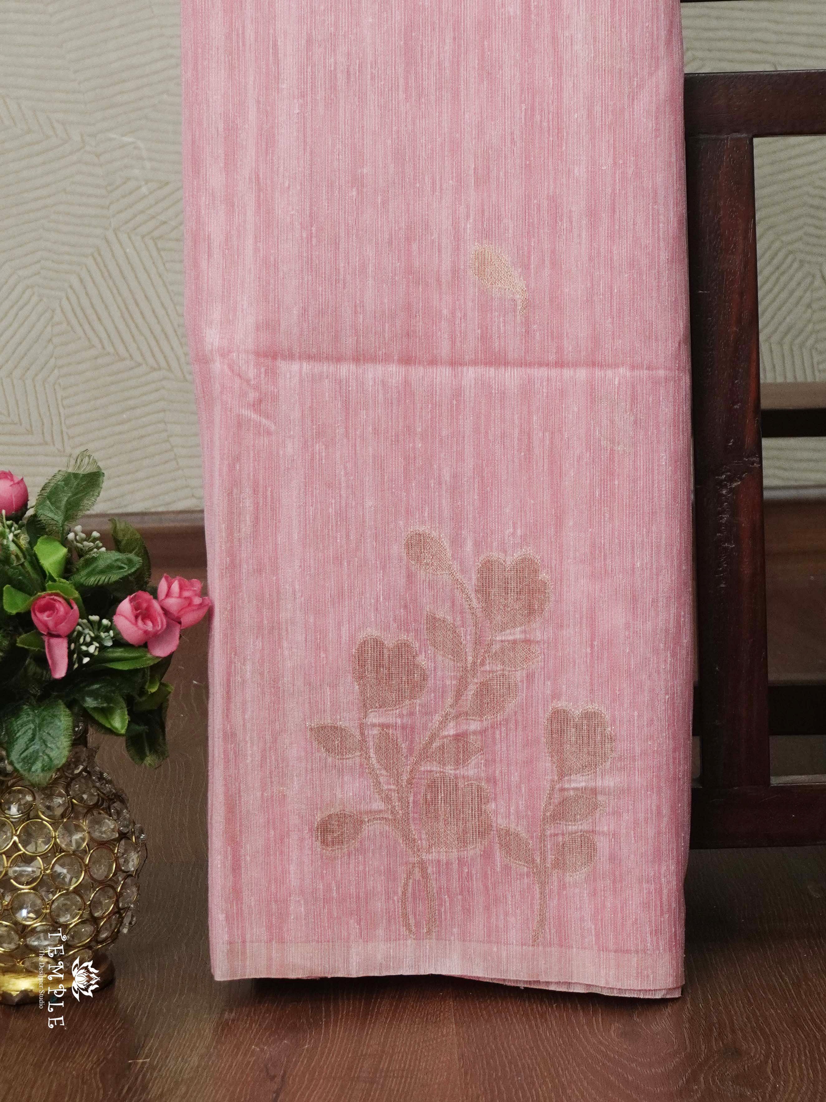 Linen Silk Saree | TTDS2522