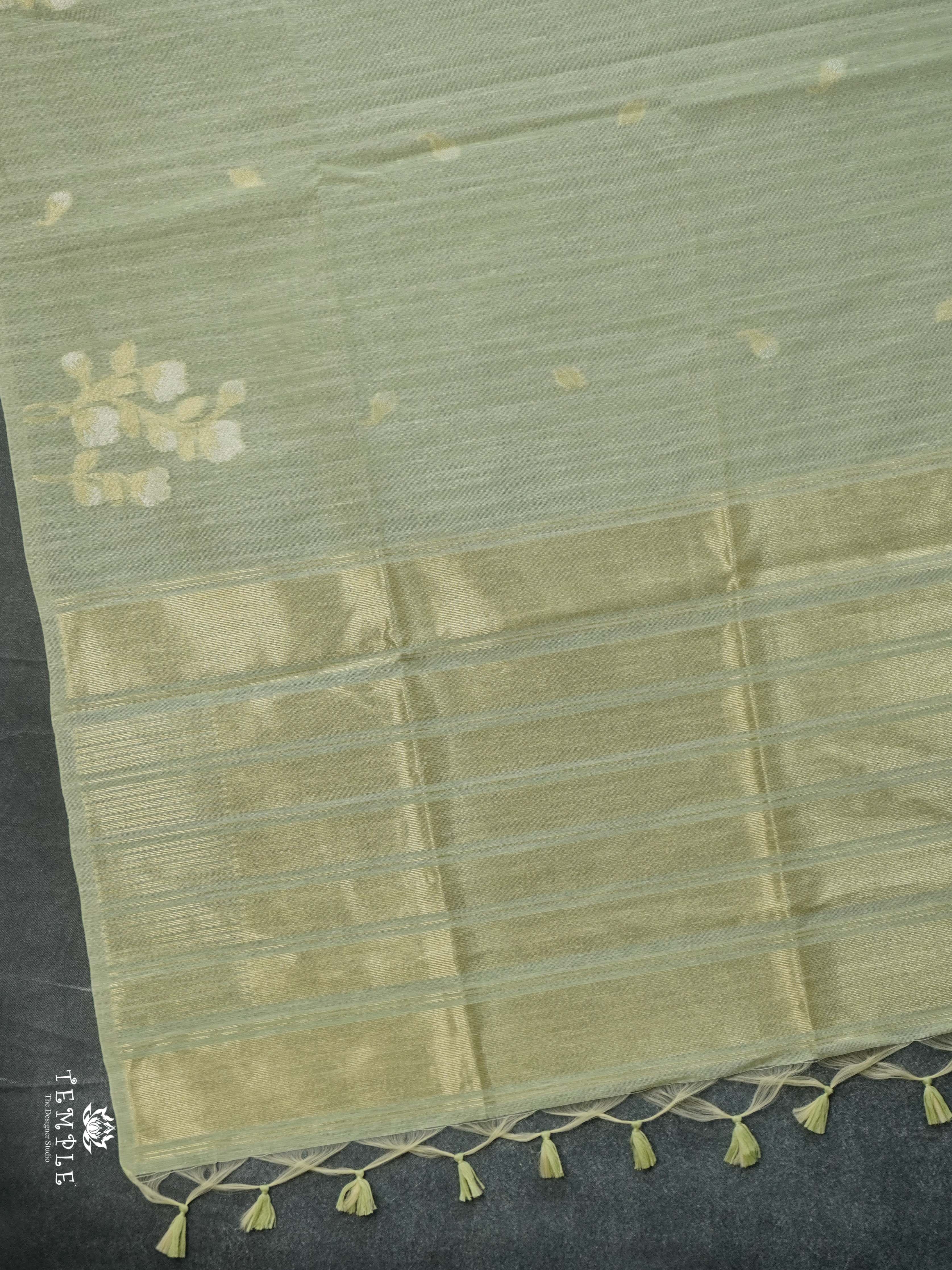 Linen Silk Saree | TTDS2522