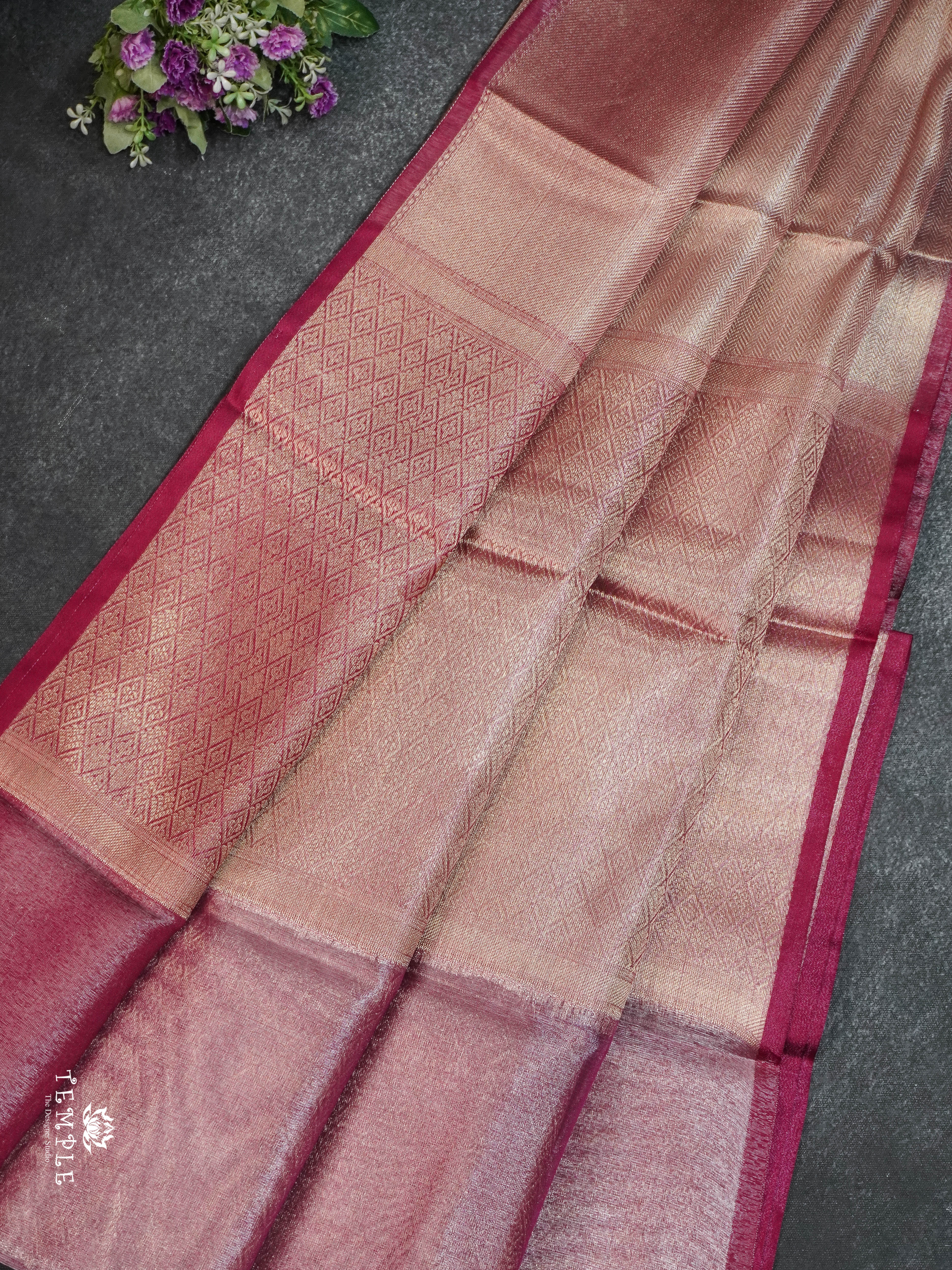 Jothika Inspired Tissue Silk Saree | TTDS1443 | Merry Deals