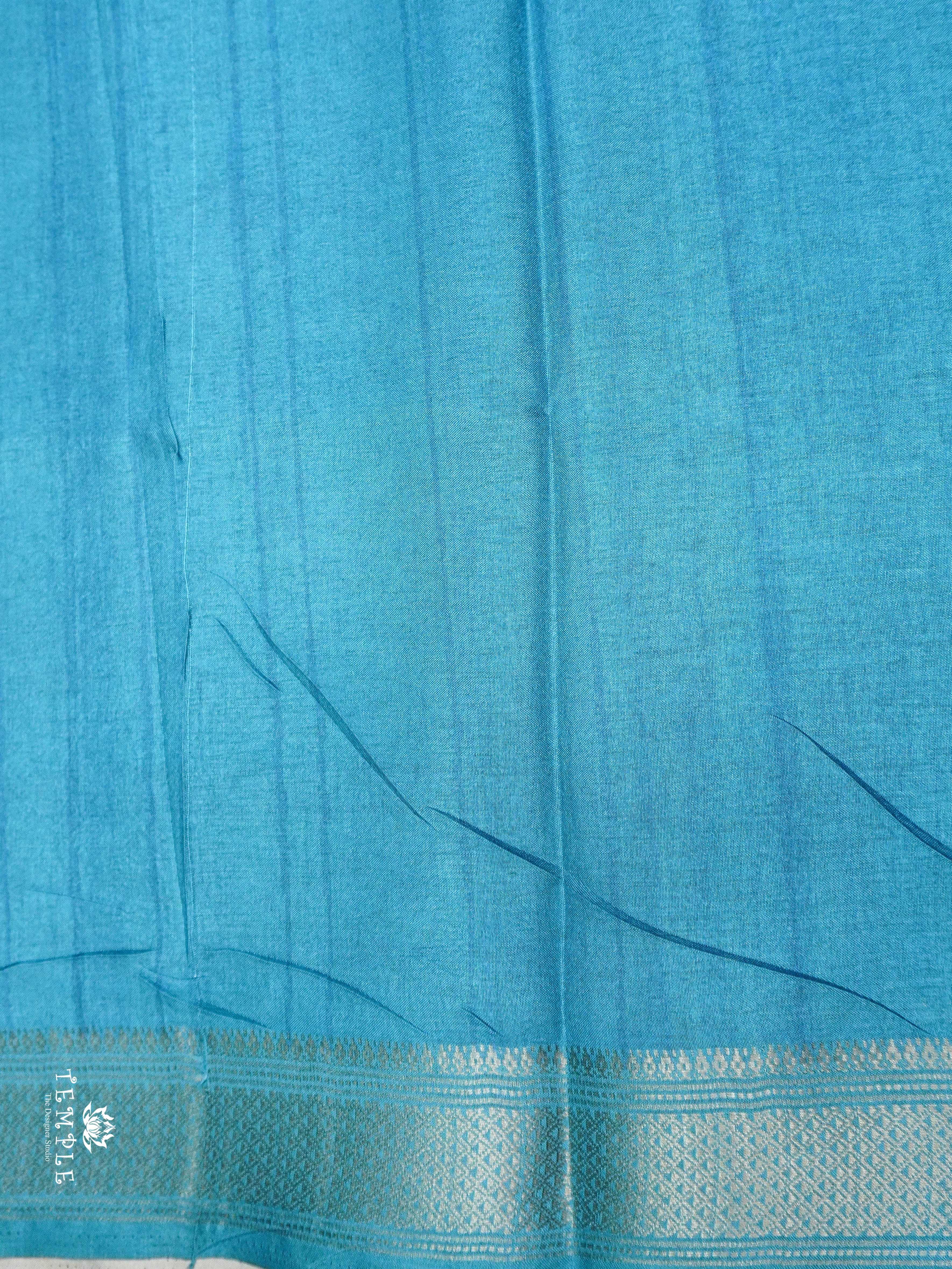 Art Dupion Silk Saree(Blue) | TTDS1544 | Merry Deals