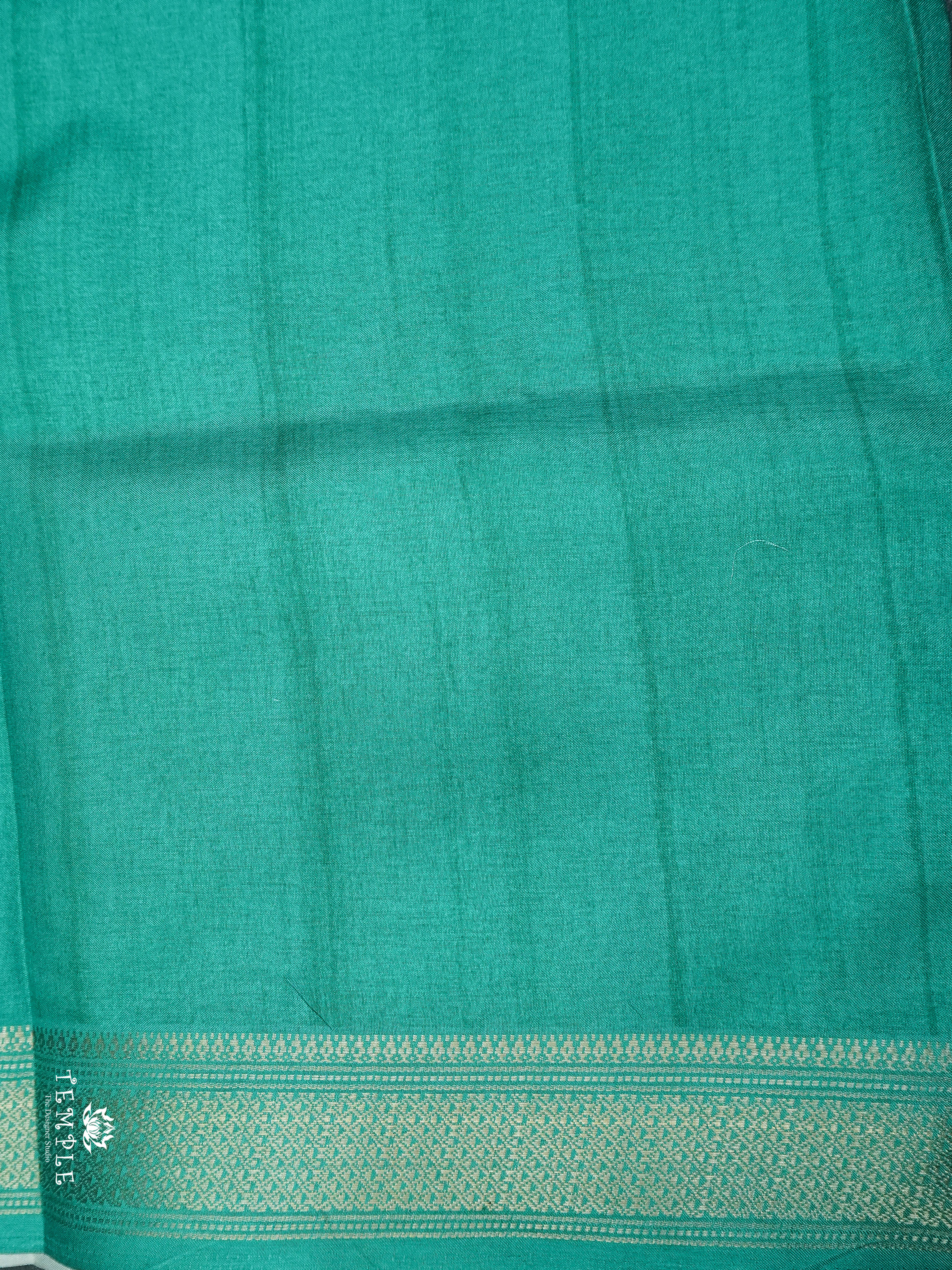 Art Dupion Silk Saree(Rama Green) | TTDS1544 | Merry Deals