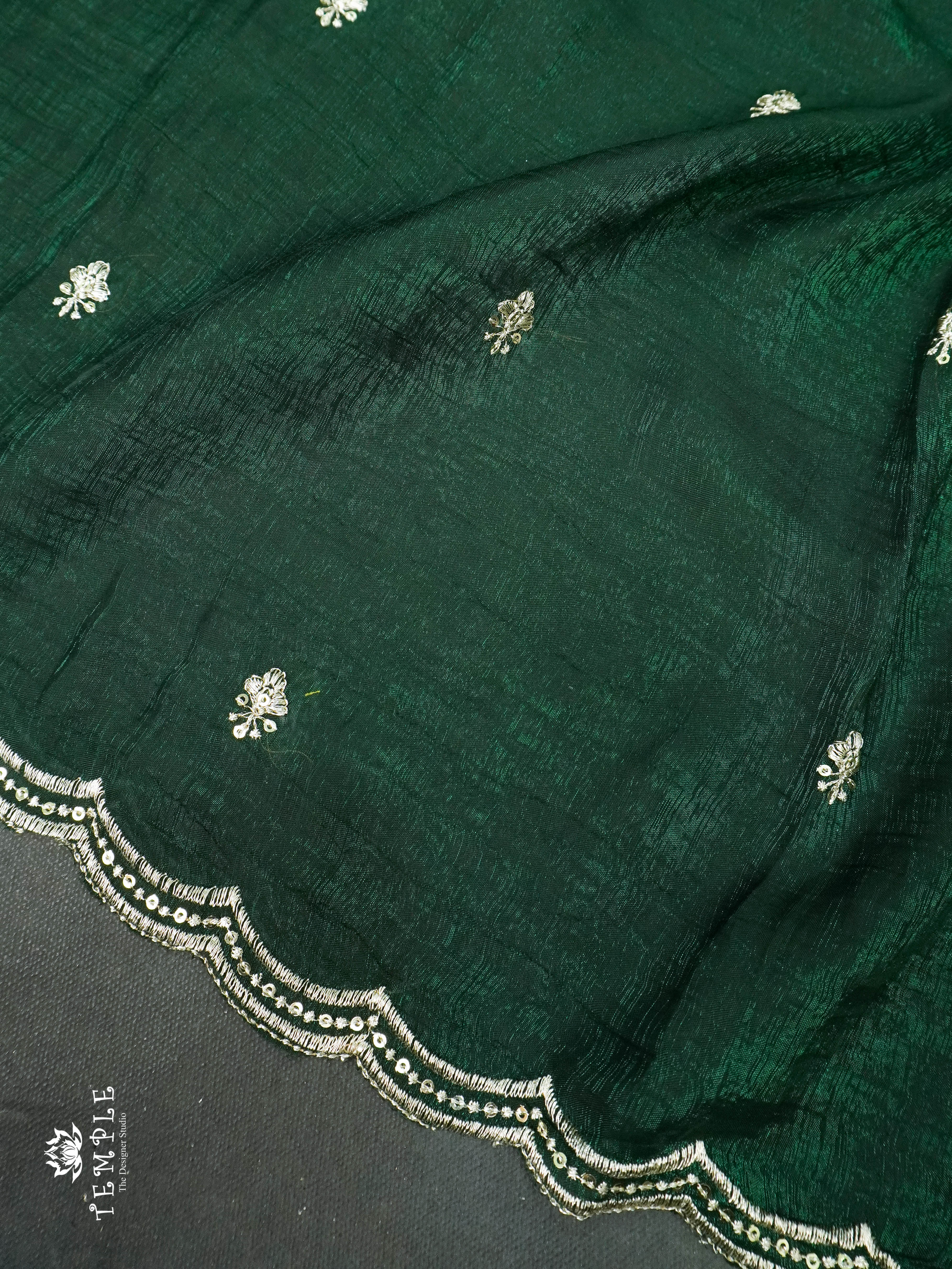 Designer Saree(Green) | TTDS1142