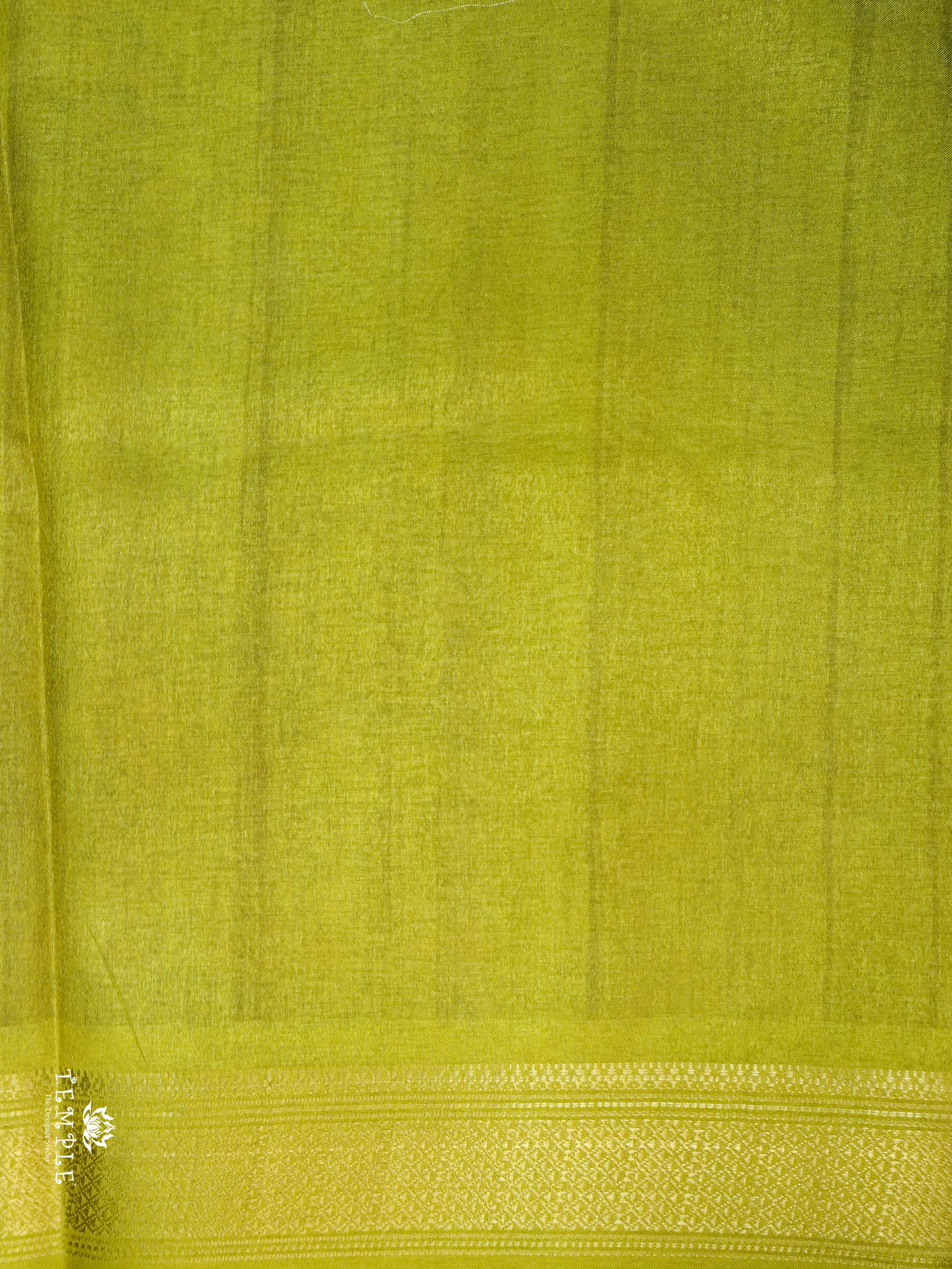 Art Dupion Silk Saree(Lime Yellow) | TTDS1544 | Merry Deals