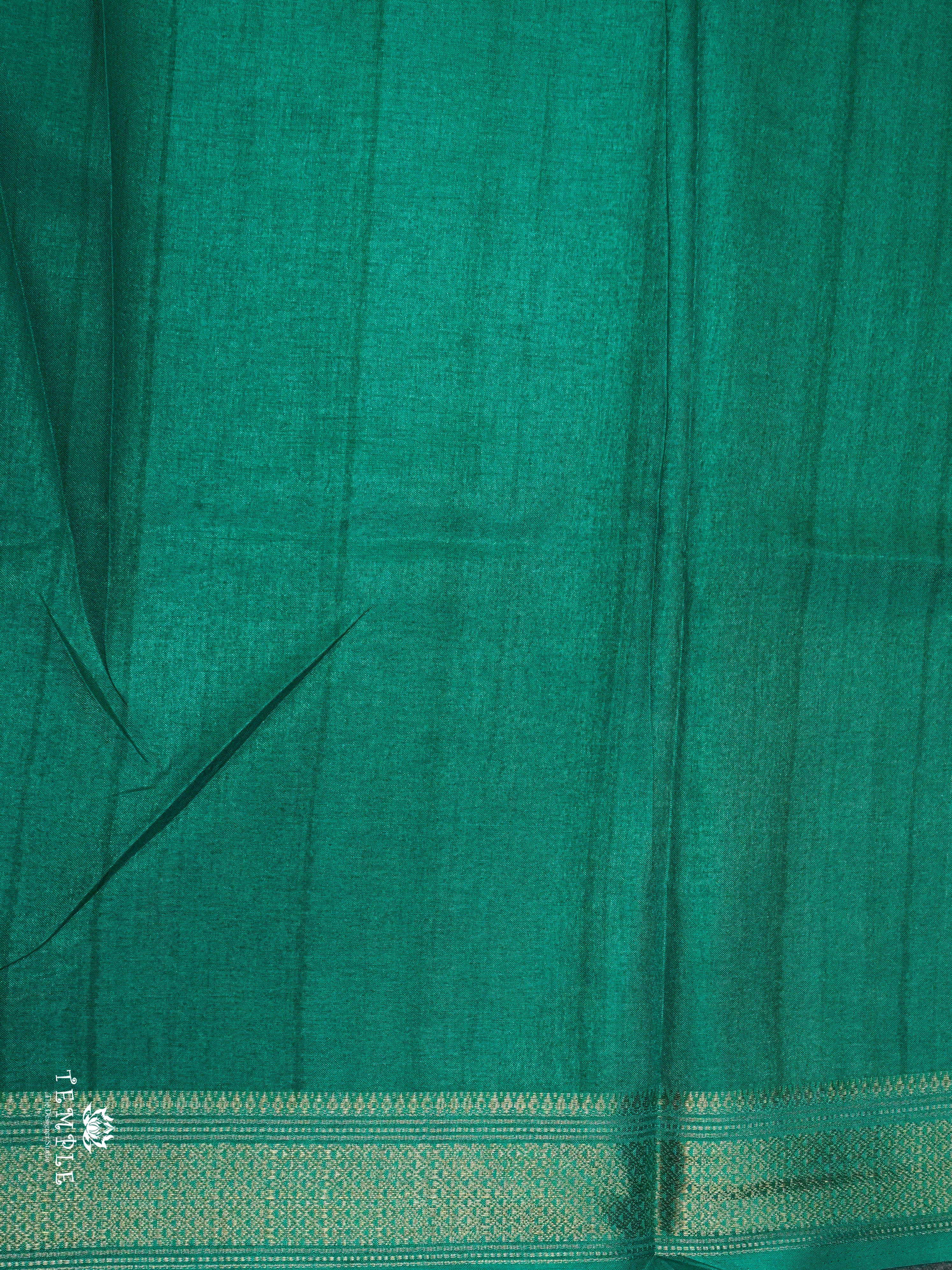 Art Dupion Silk Saree(Rama Green) | TTDS1544 | Merry Deals