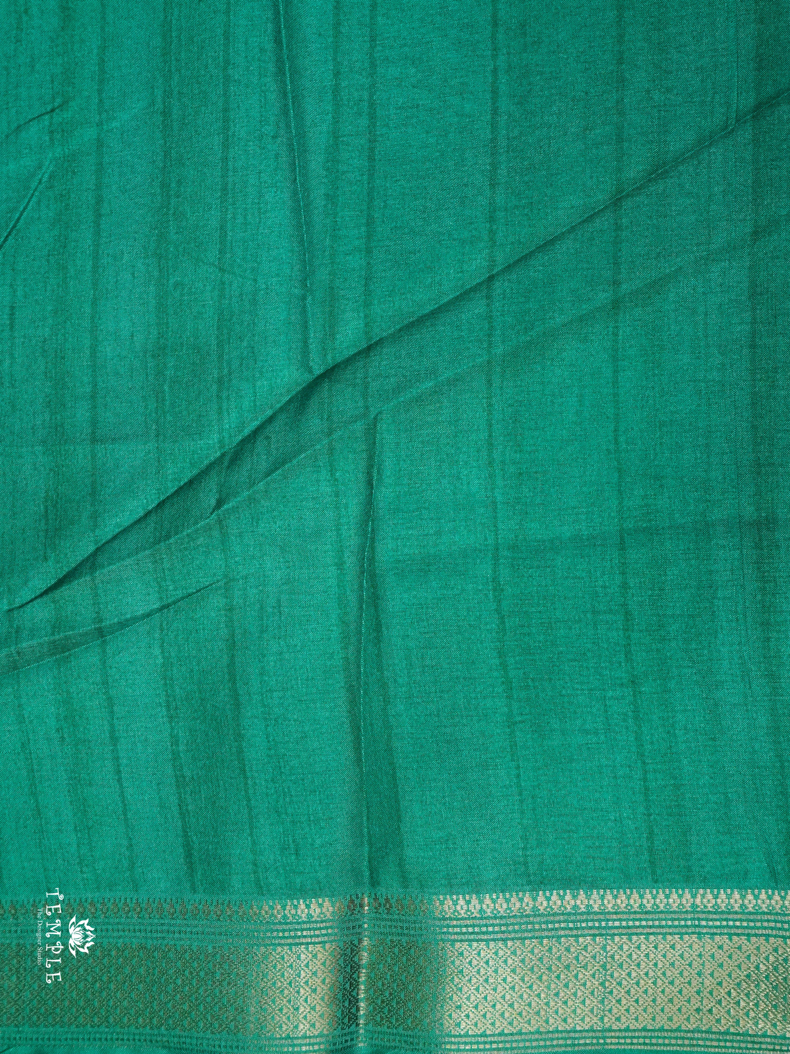 Art Dupion Silk Saree(Rama Green) | TTDS1544 | Merry Deals