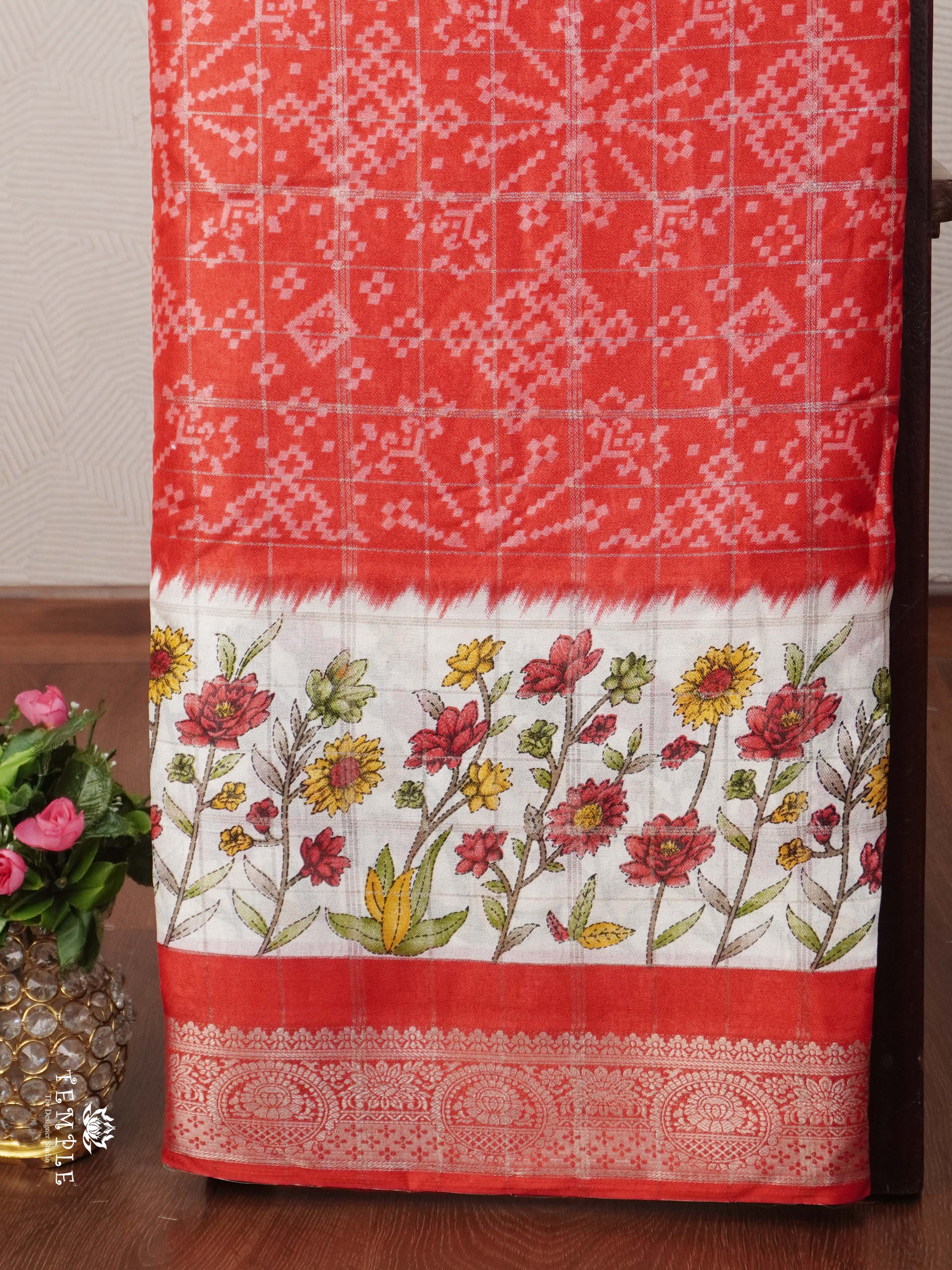 Printed Georgette Saree | TTDS2534