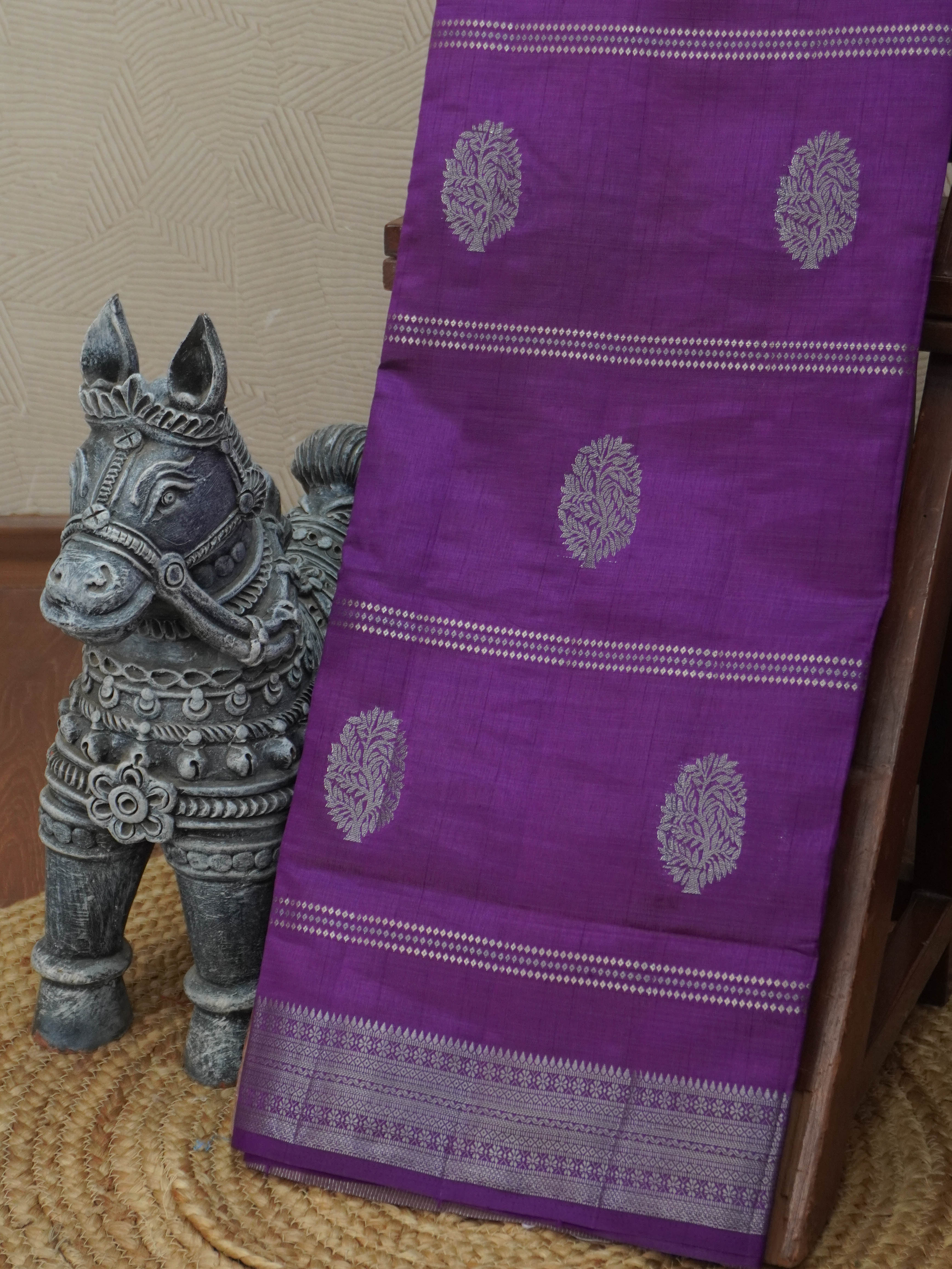Tussar Silk Saree | TTDS3454