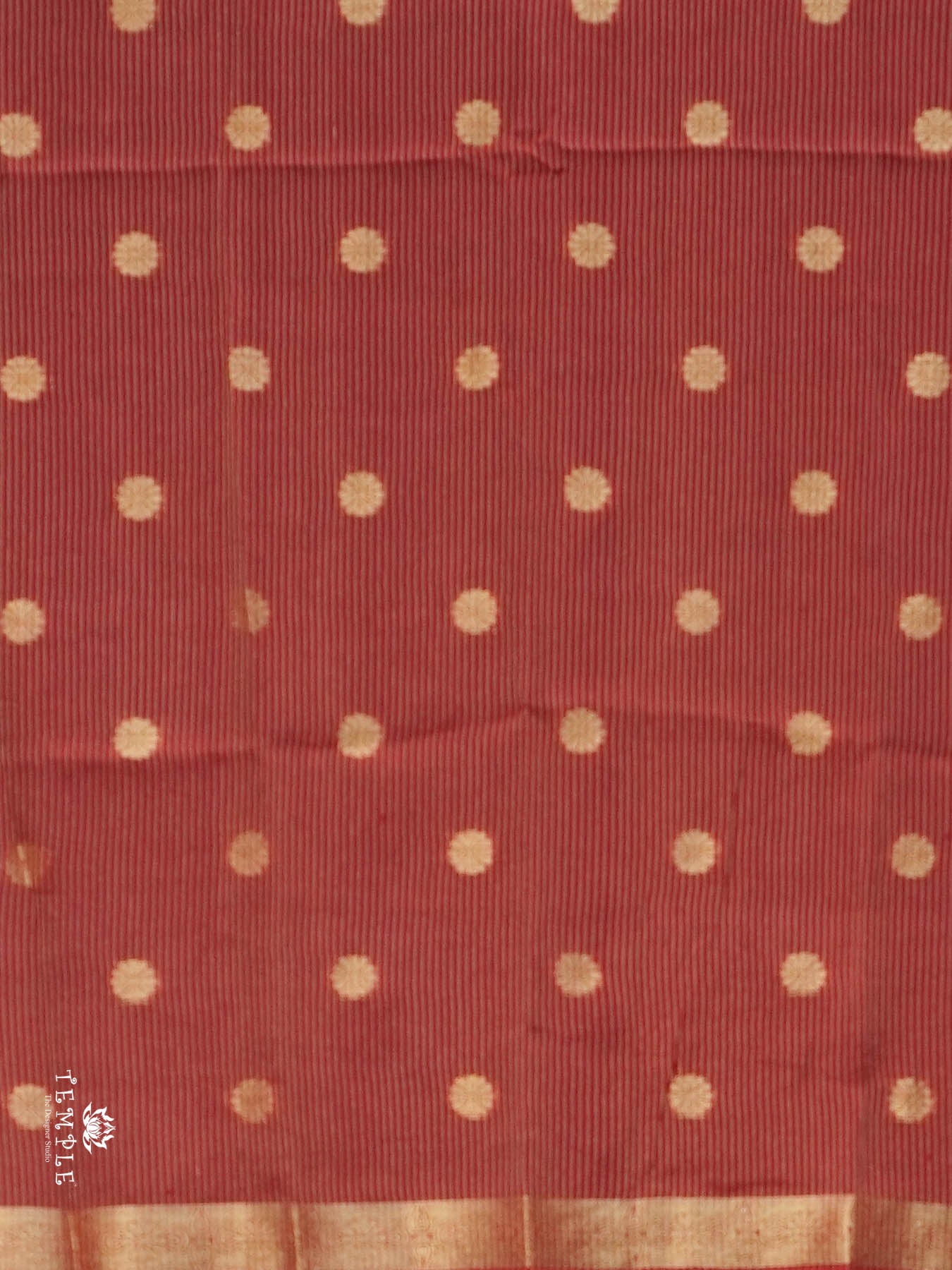 Linen Viscose Saree With Vaira Oosi Pattern | TTDS3005