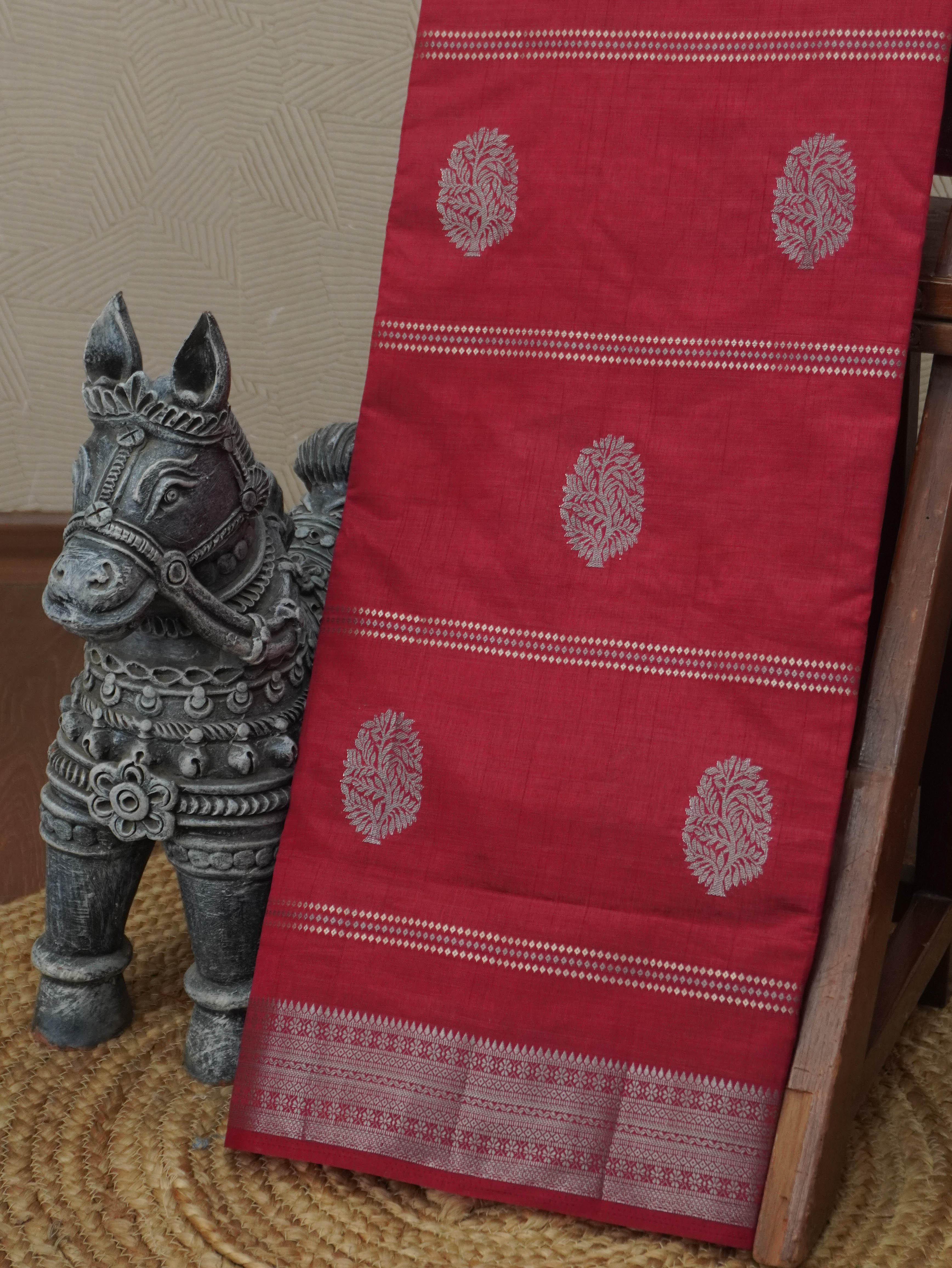 Tussar Silk Saree | TTDS3454
