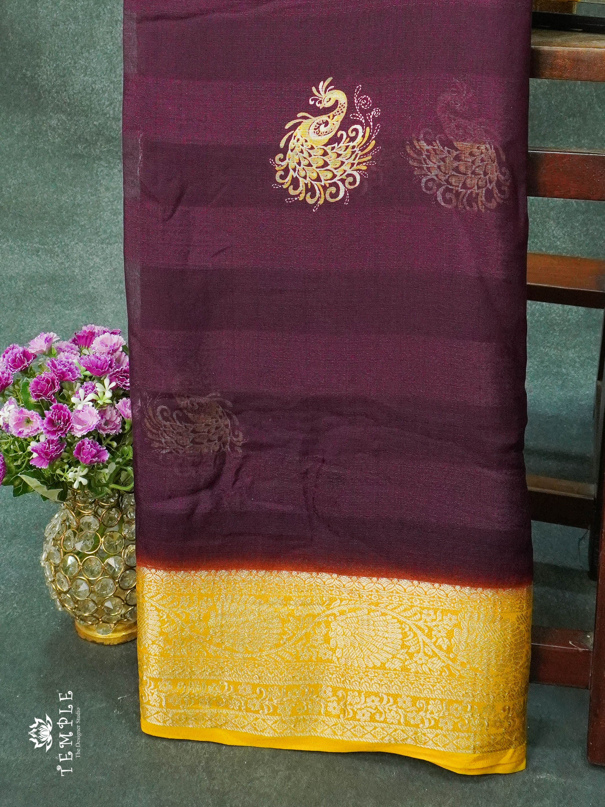 Printed Georgette Saree | TTDS1155 | Sparkling Deals