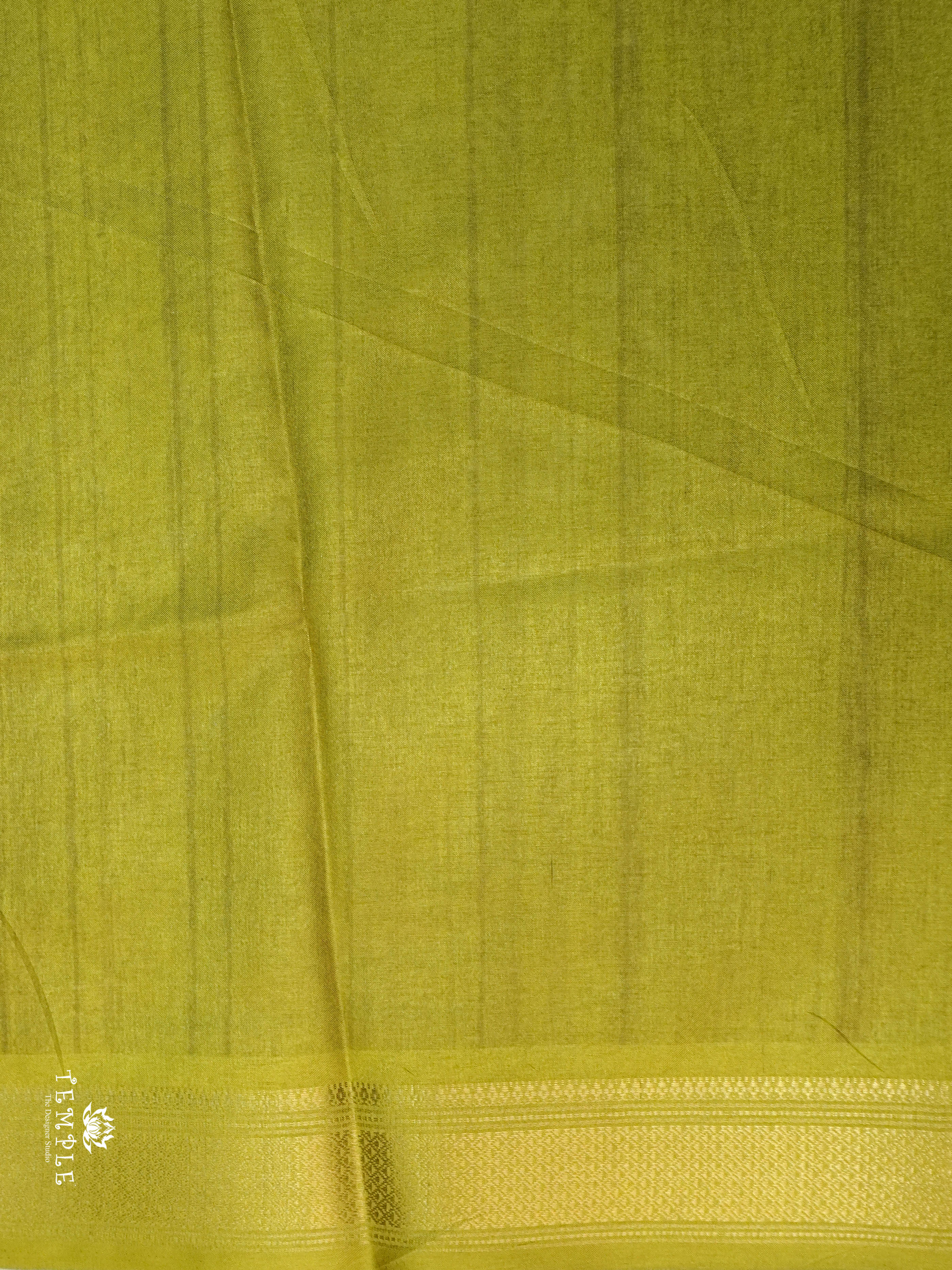 Art Dupion Silk Saree(Lime Yellow) | TTDS1544 | Merry Deals