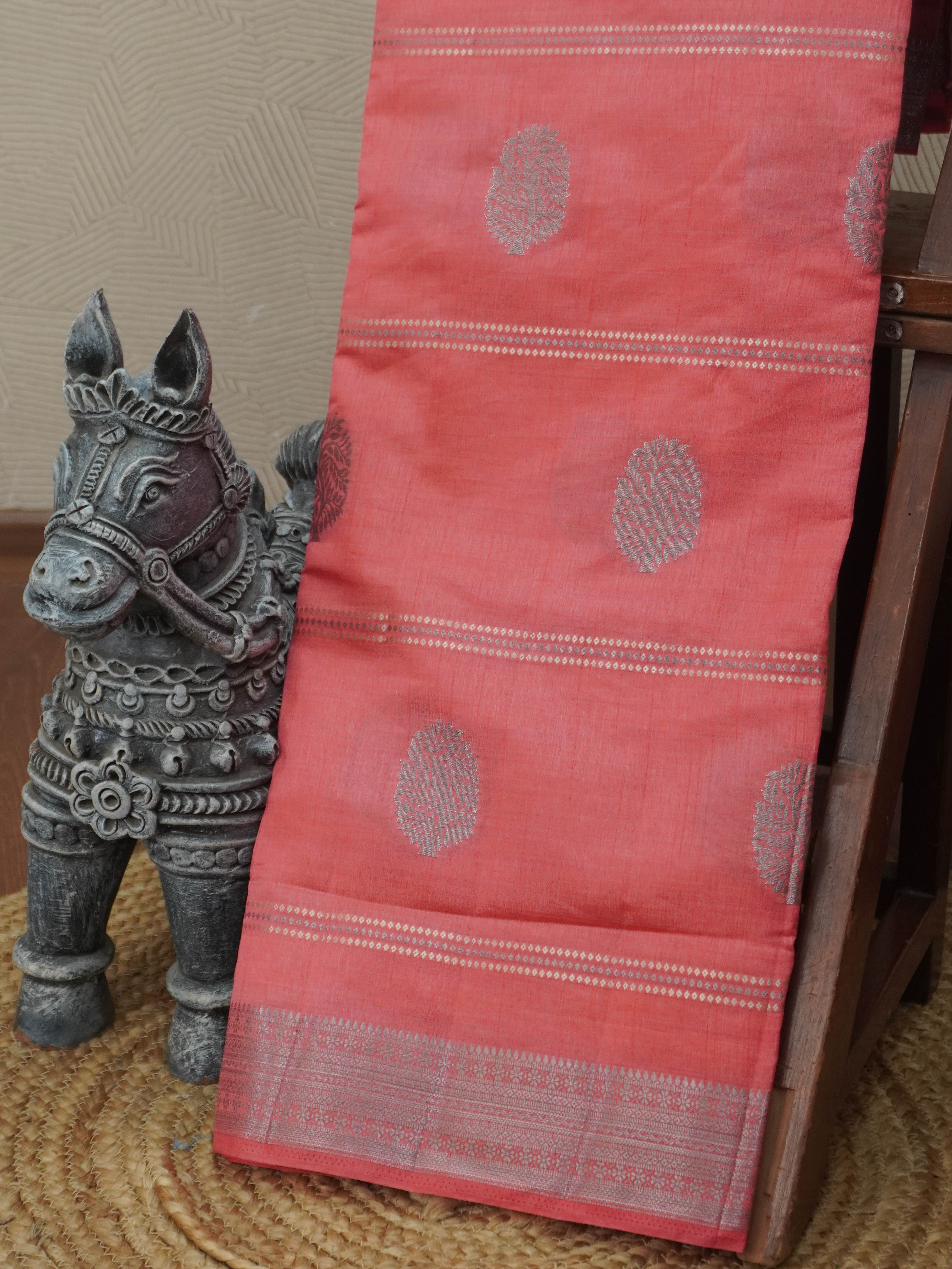 Tussar Silk Saree | TTDS3454