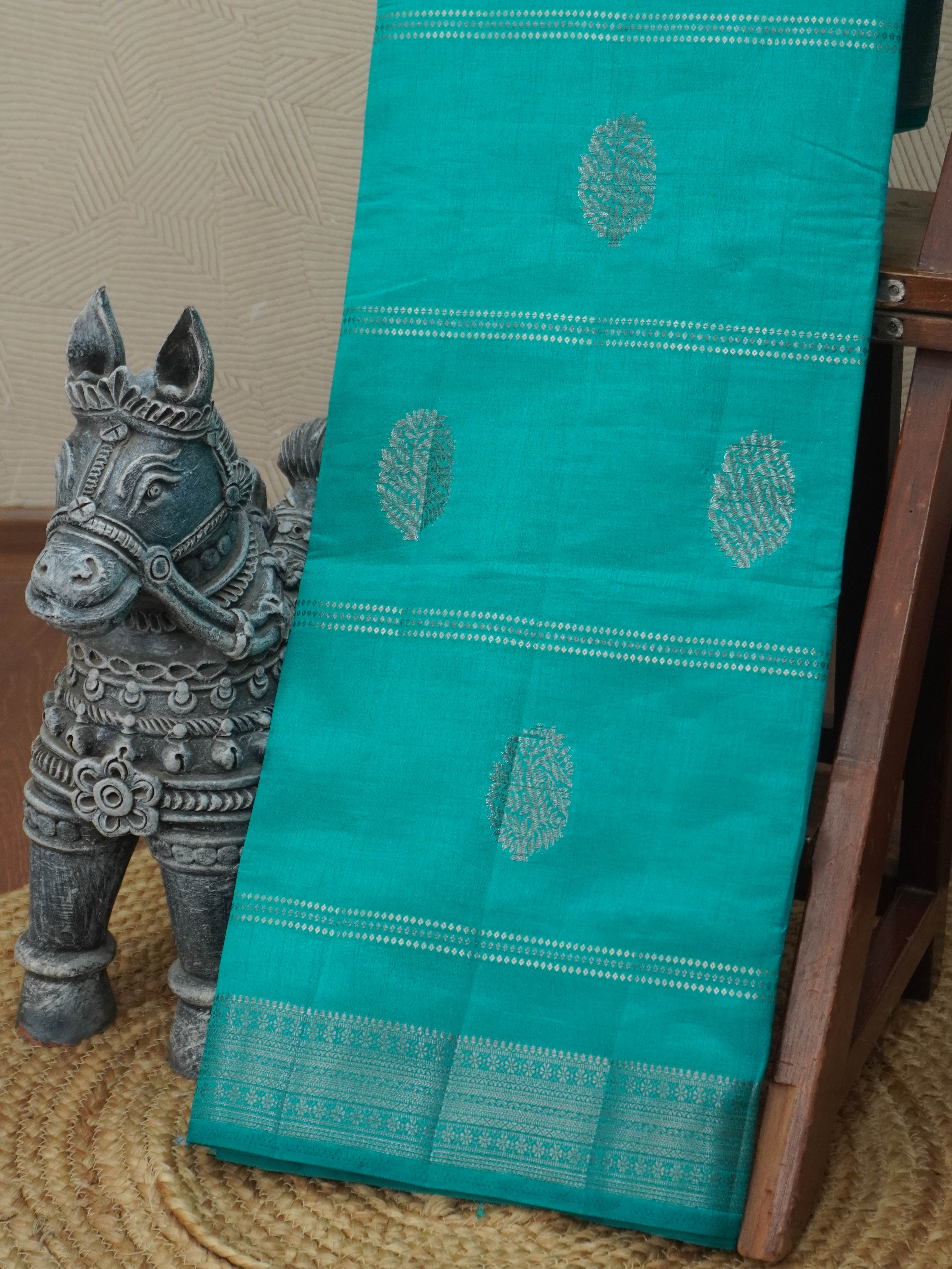 Tussar Silk Saree | TTDS3454
