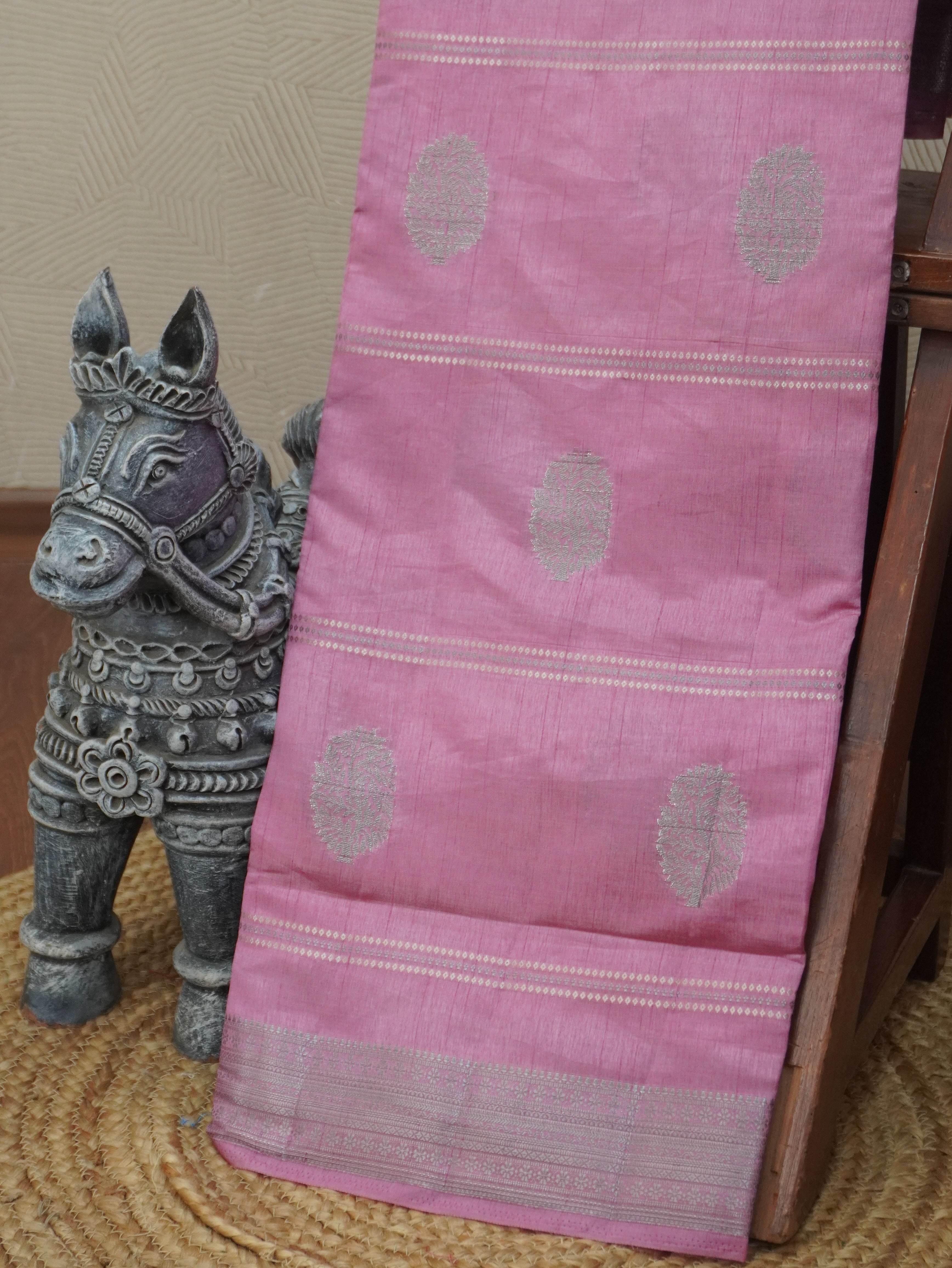 Tussar Silk Saree | TTDS3454