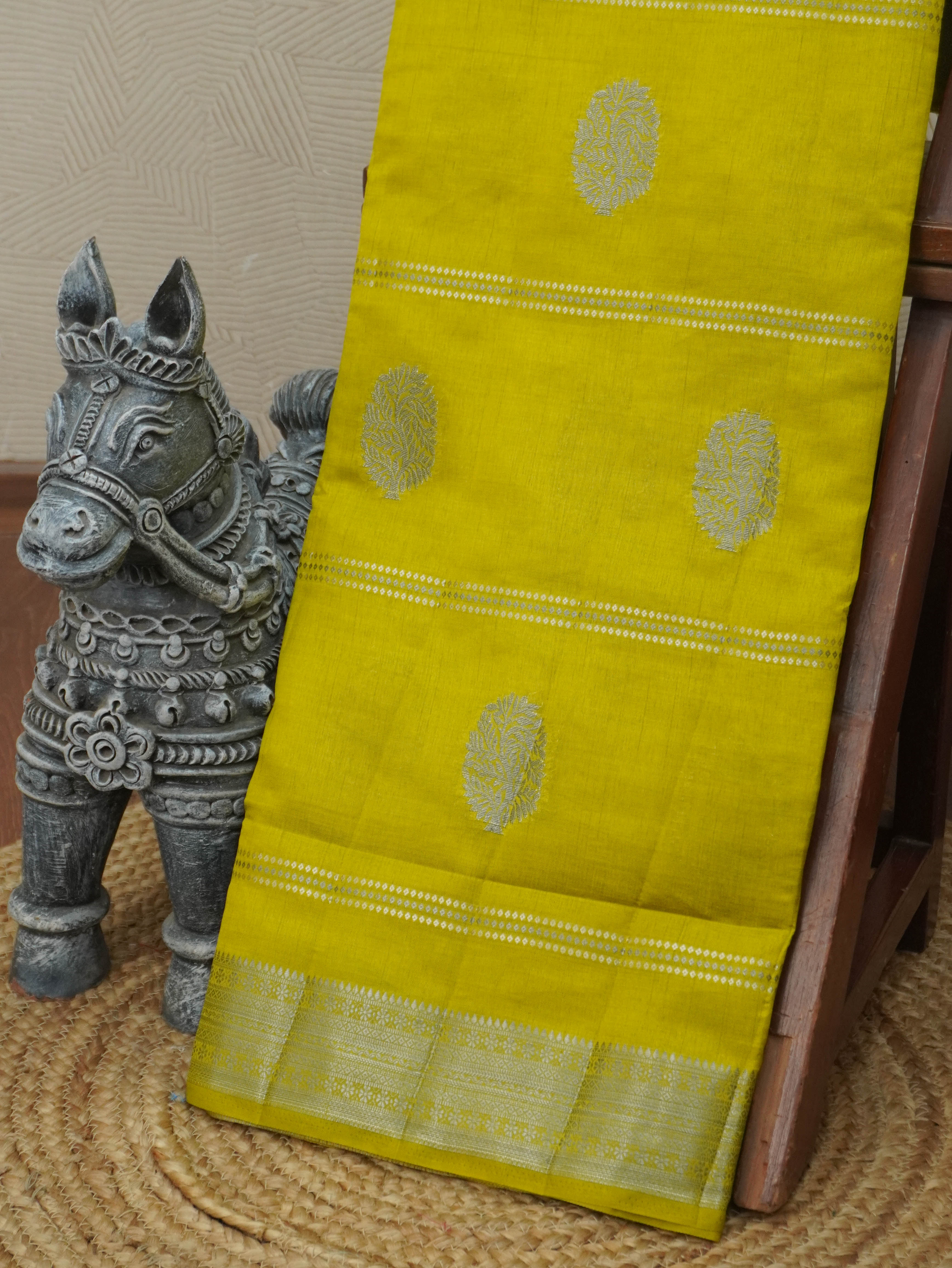 Tussar Silk Saree | TTDS3454